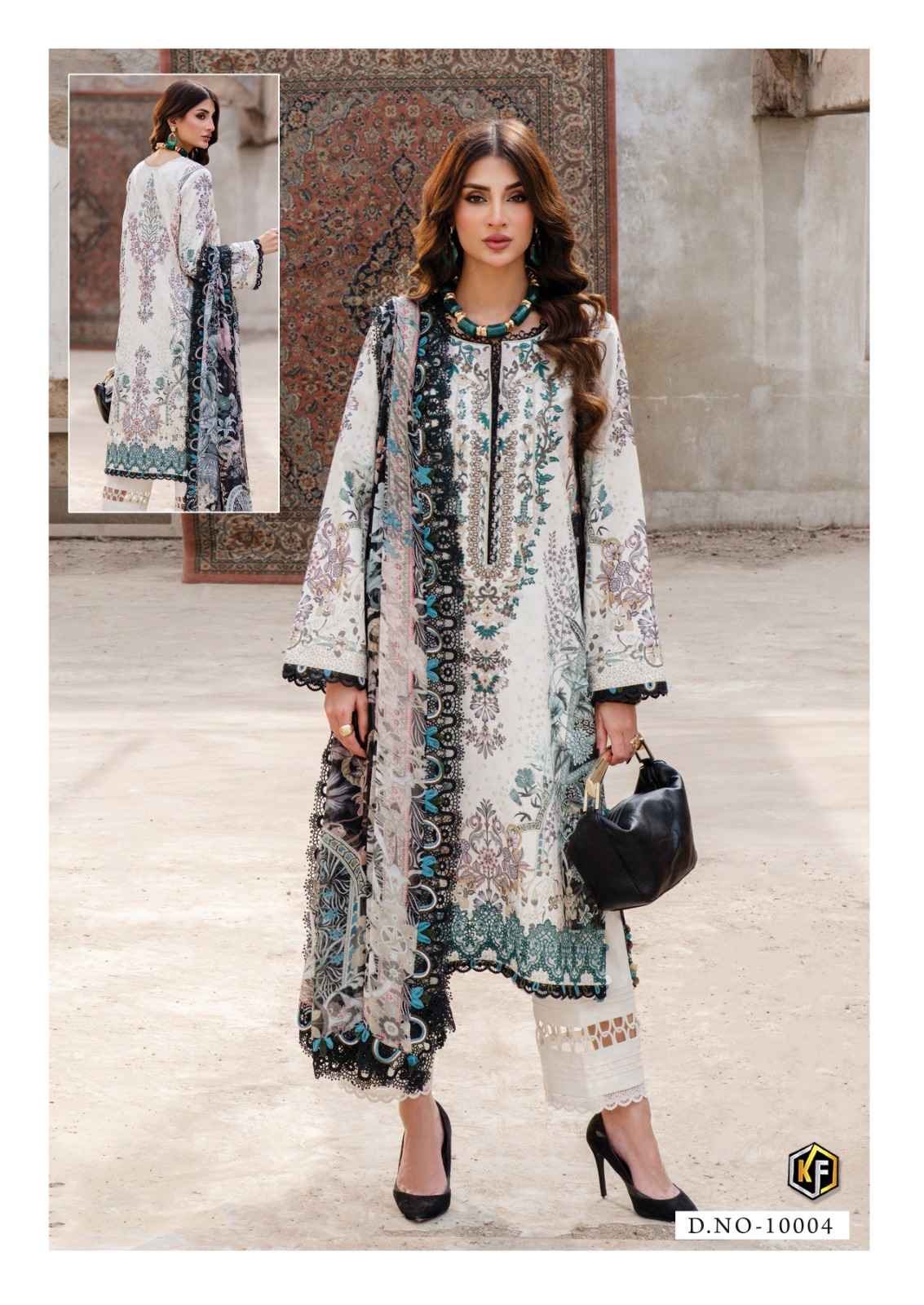 Keval Fab Qurbat Nx Vol 10 Cotton Dress Material 6 pc Cataloge