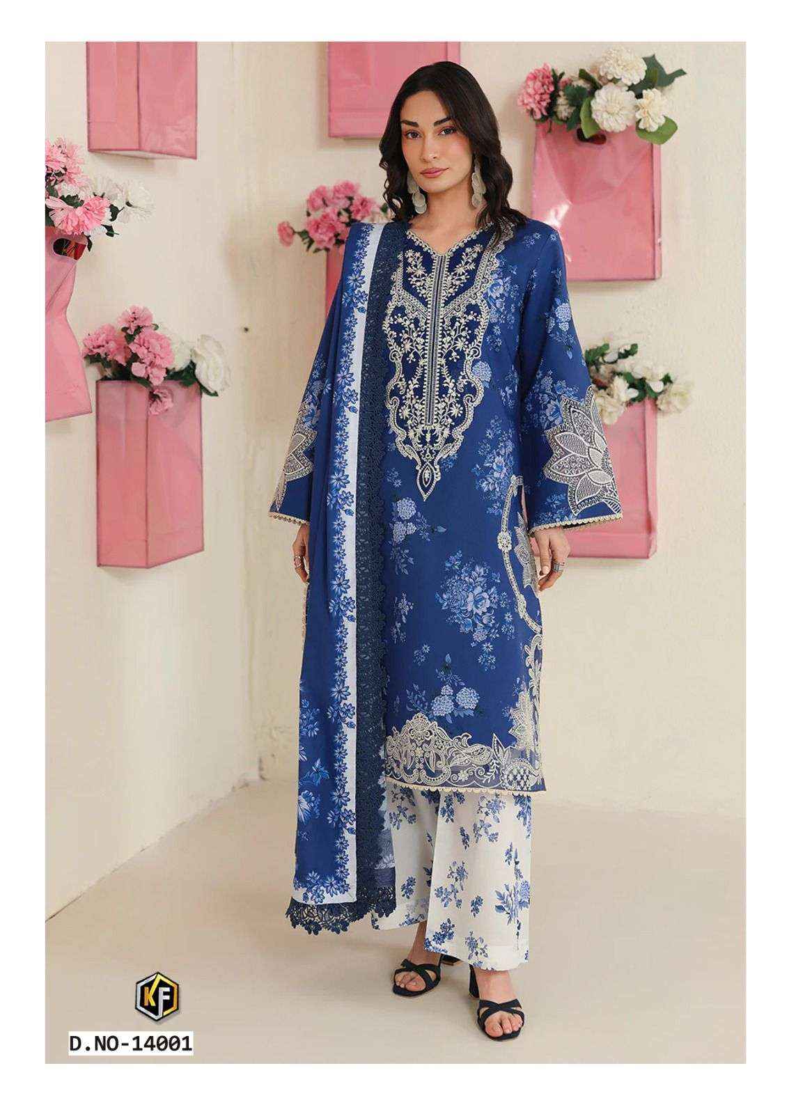 Keval Fab Rangrez Vol 14 Cotton Dress Material 6 pcs Catalogue