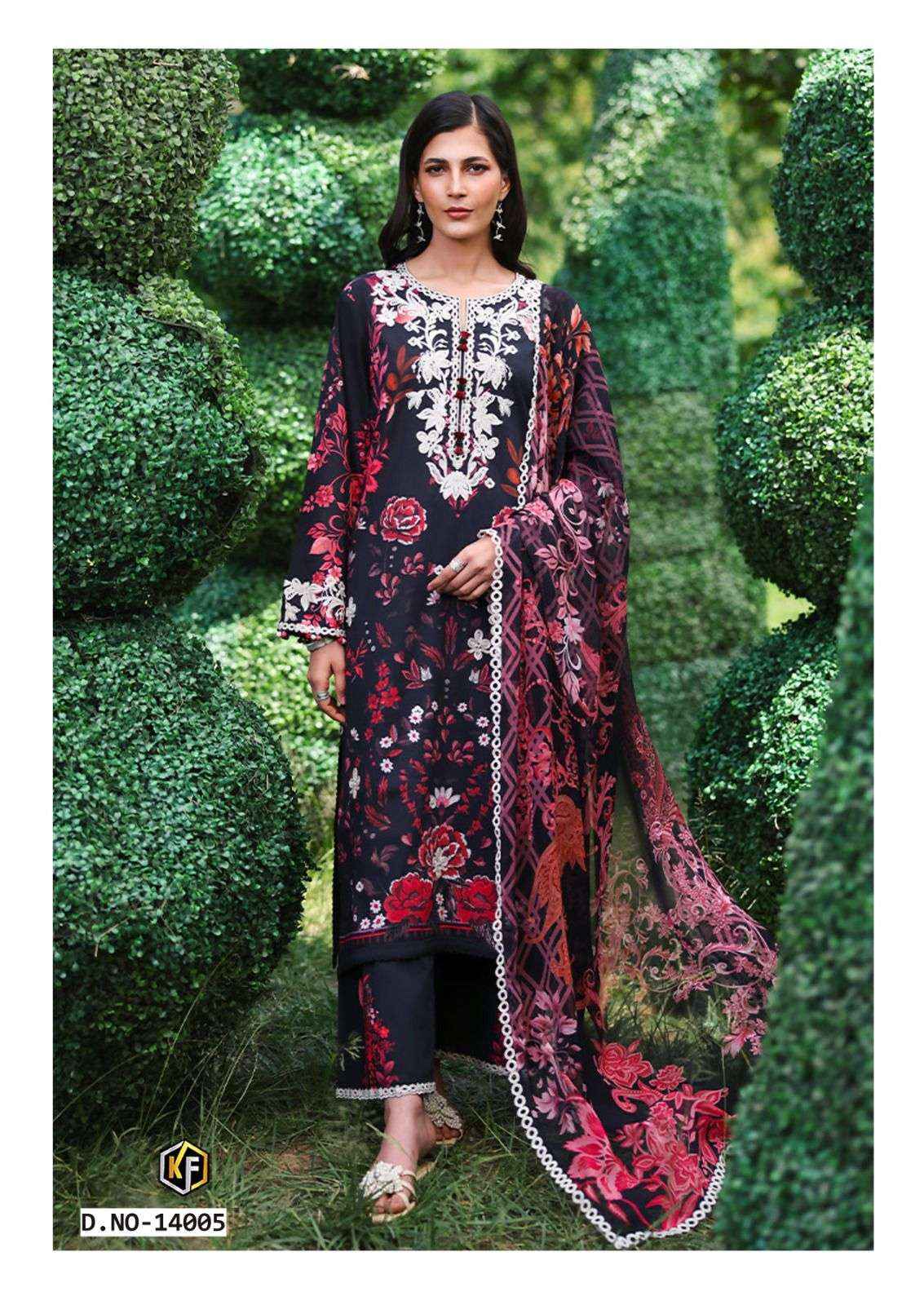 Keval Fab Rangrez Vol 14 Cotton Dress Material 6 pcs Catalogue