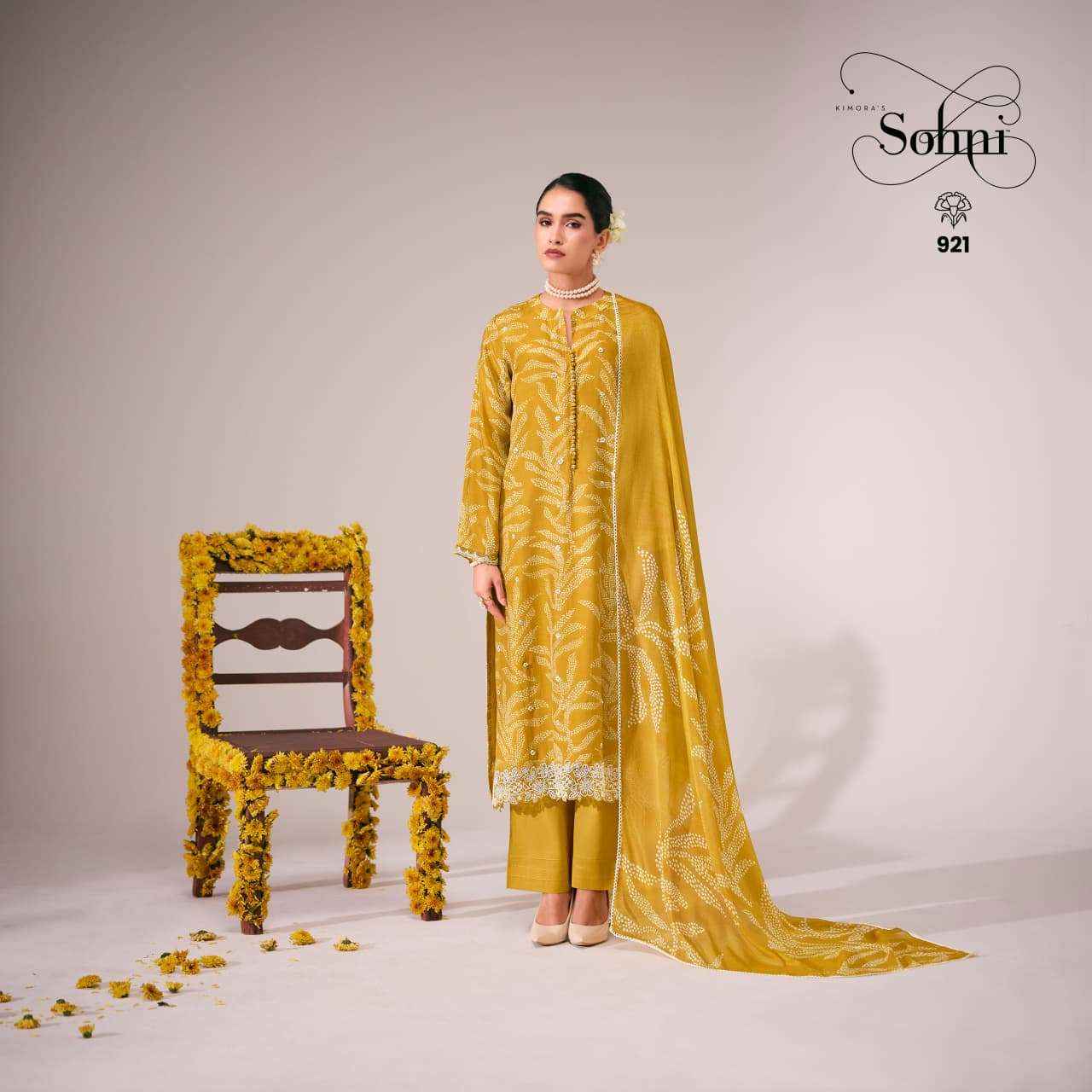 Kimora Sohani Pearl Vol 85 Muslin Dress Material 4 pcs Catalogue