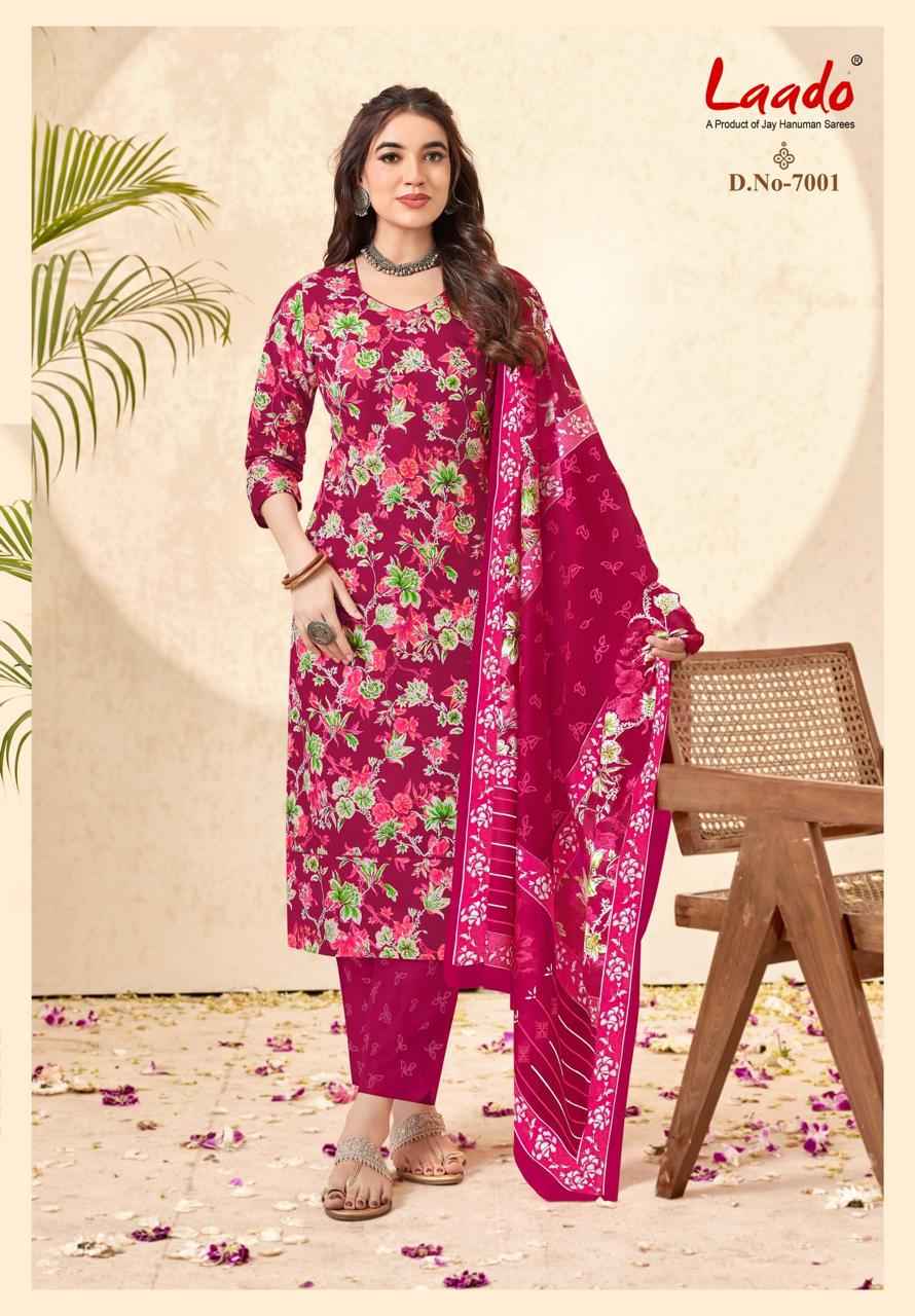 Laado Nargis Vol 7 Readymade Cotton Dress 10 pcs Catalogue