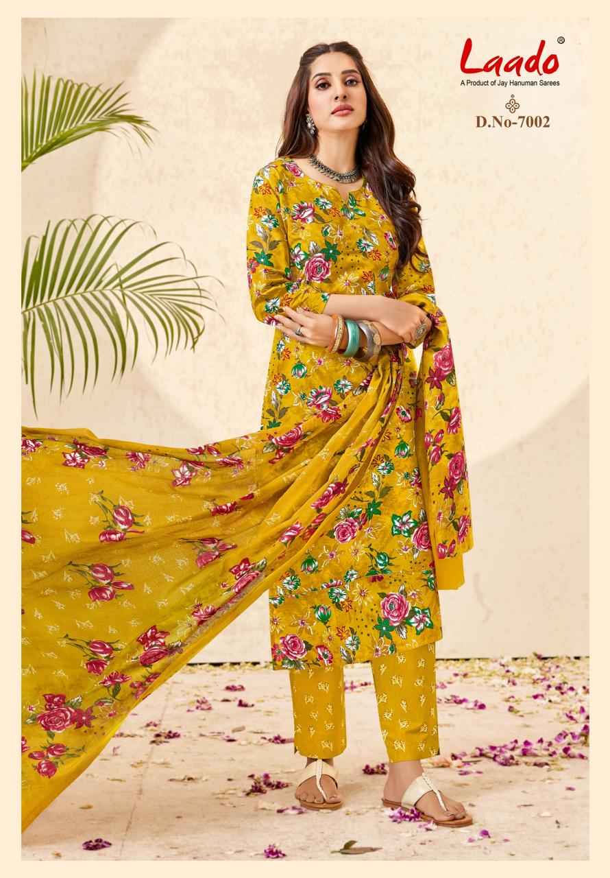 Laado Nargis Vol 7 Readymade Cotton Dress 10 pcs Catalogue