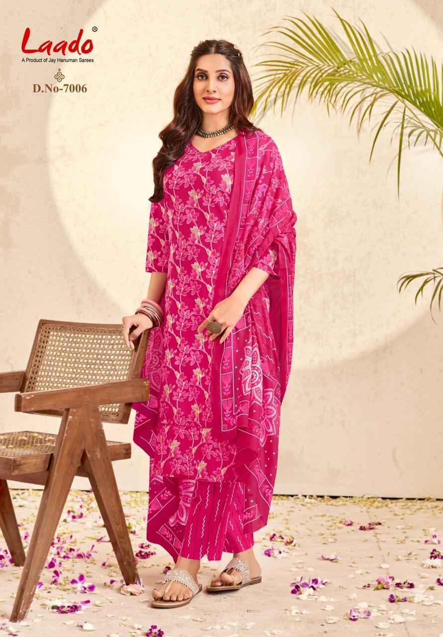 Laado Nargis Vol 7 Readymade Cotton Dress 10 pcs Catalogue