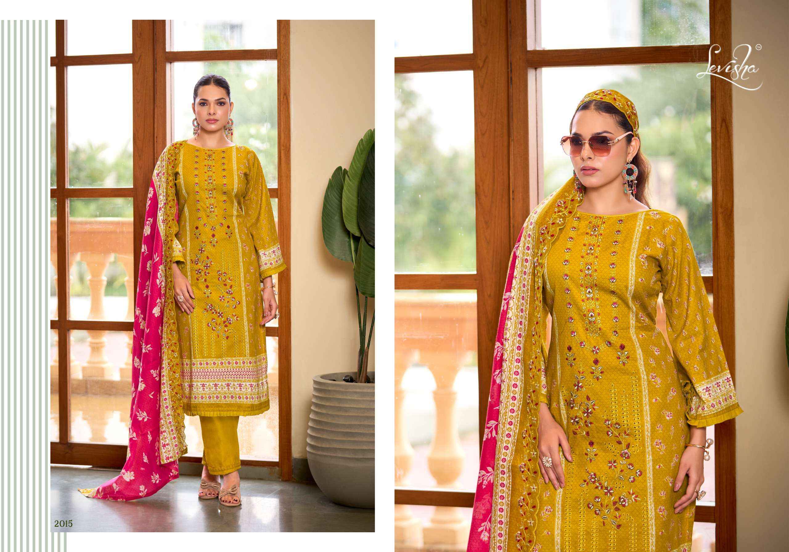Levisha Madhubala Vol 20 Lawn Cotton Dress Material 8 pcs Catalogue