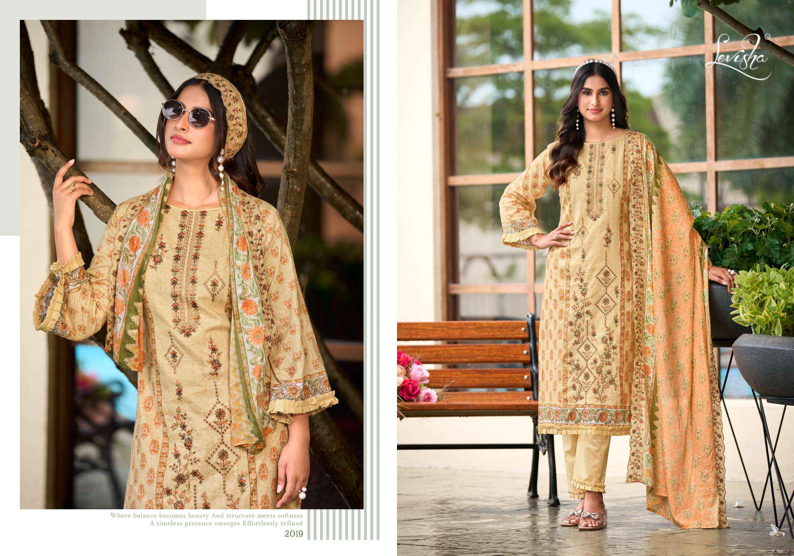 Levisha Madhubala Vol 20 Lawn Cotton Dress Material 8 pcs Catalogue