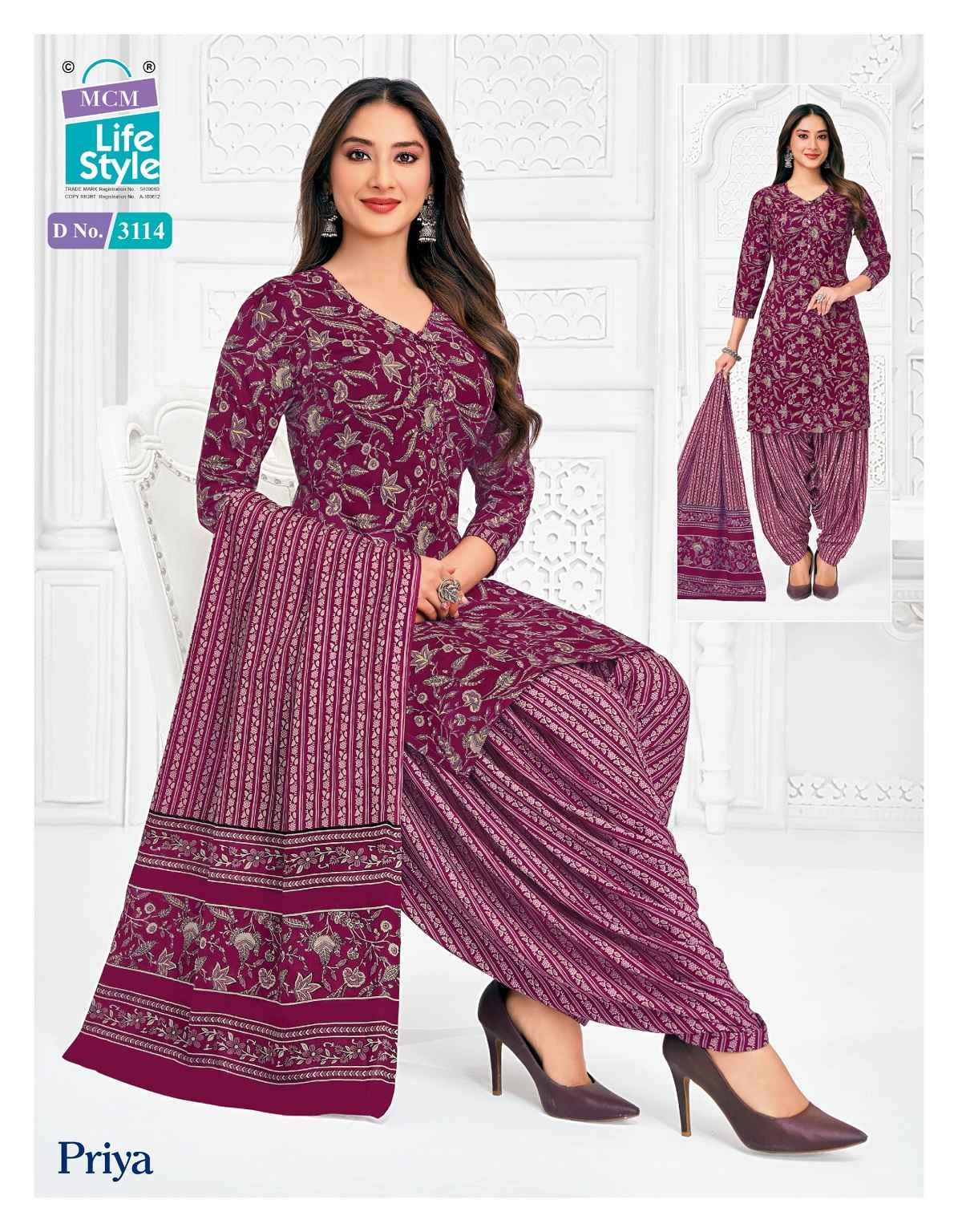 MCM Lifestyle Priya Vol 31 Readymade Cotton Dress 24 pcs Catalogue