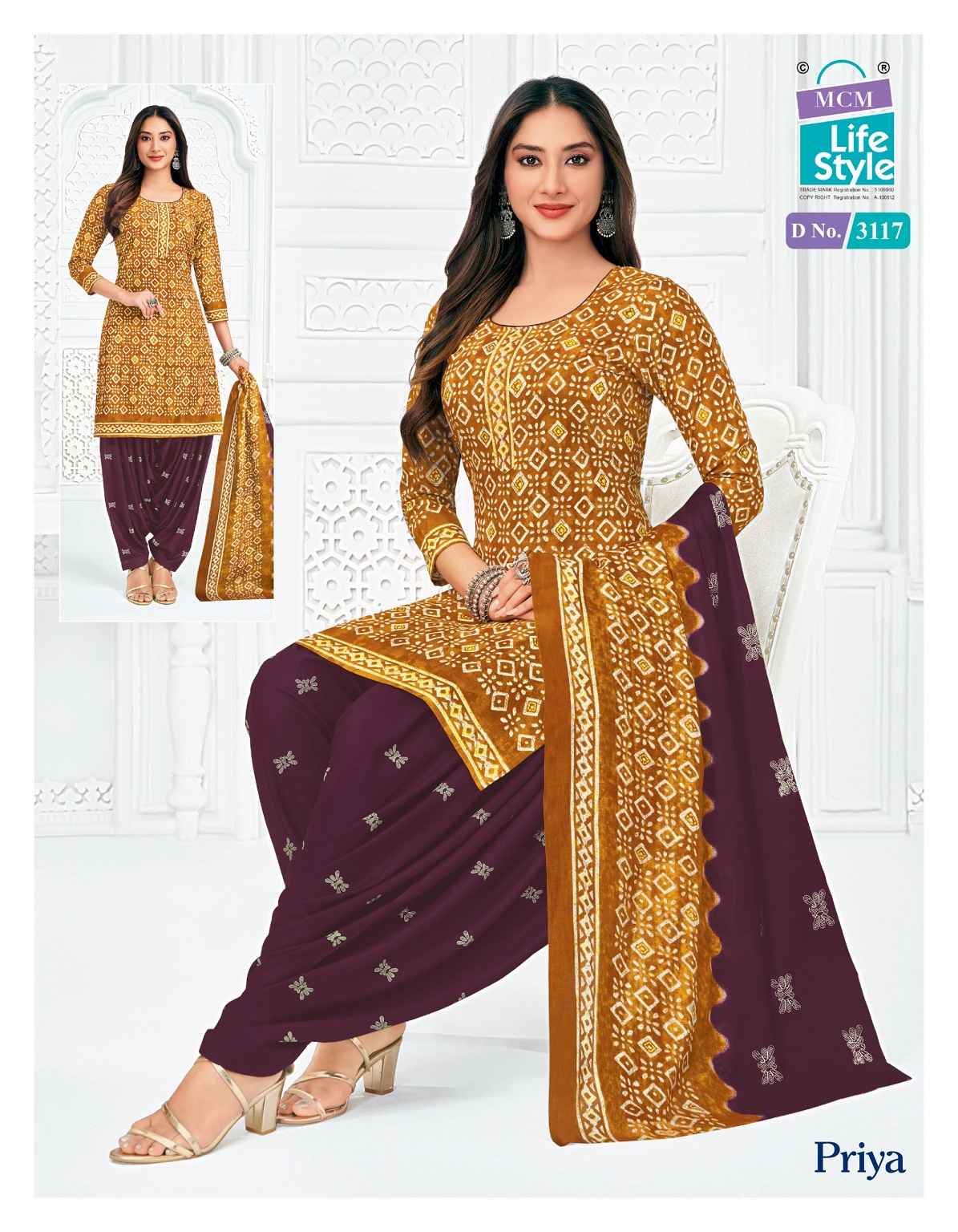 MCM Lifestyle Priya Vol 31 Readymade Cotton Dress 24 pcs Catalogue