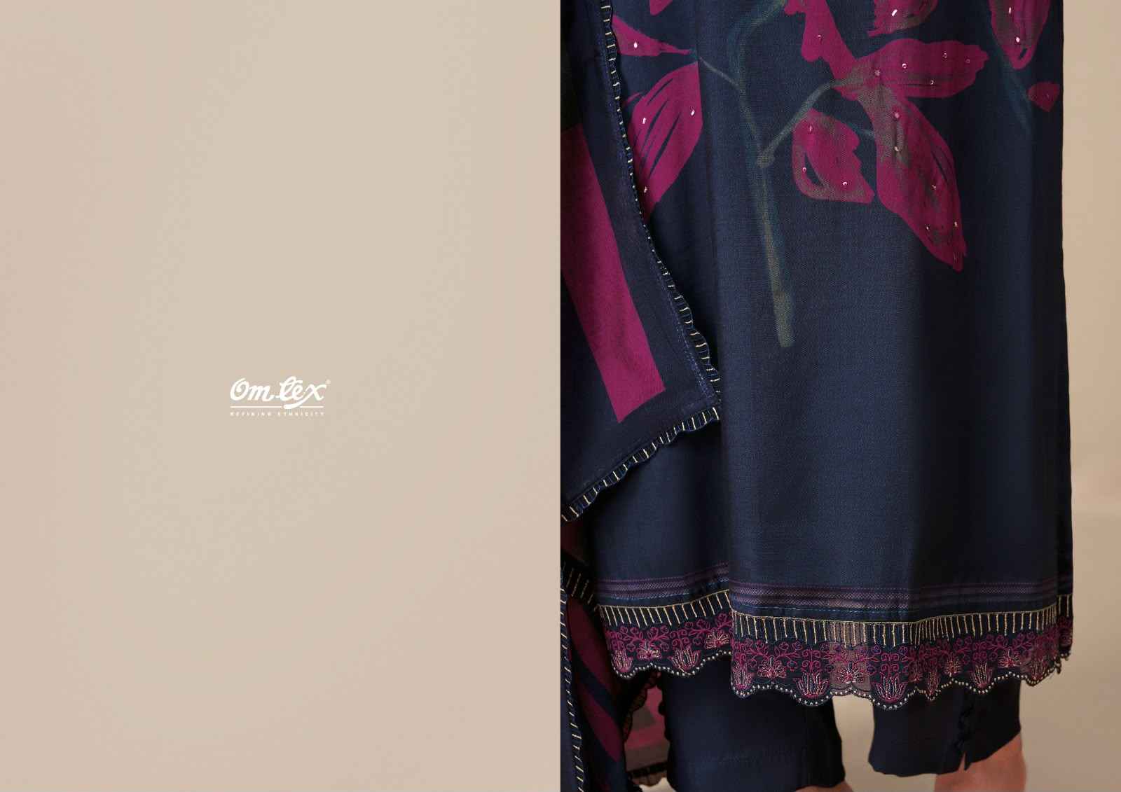 Omtex Lokita Musleen Silk Dress Material 4 Pc Catalouge