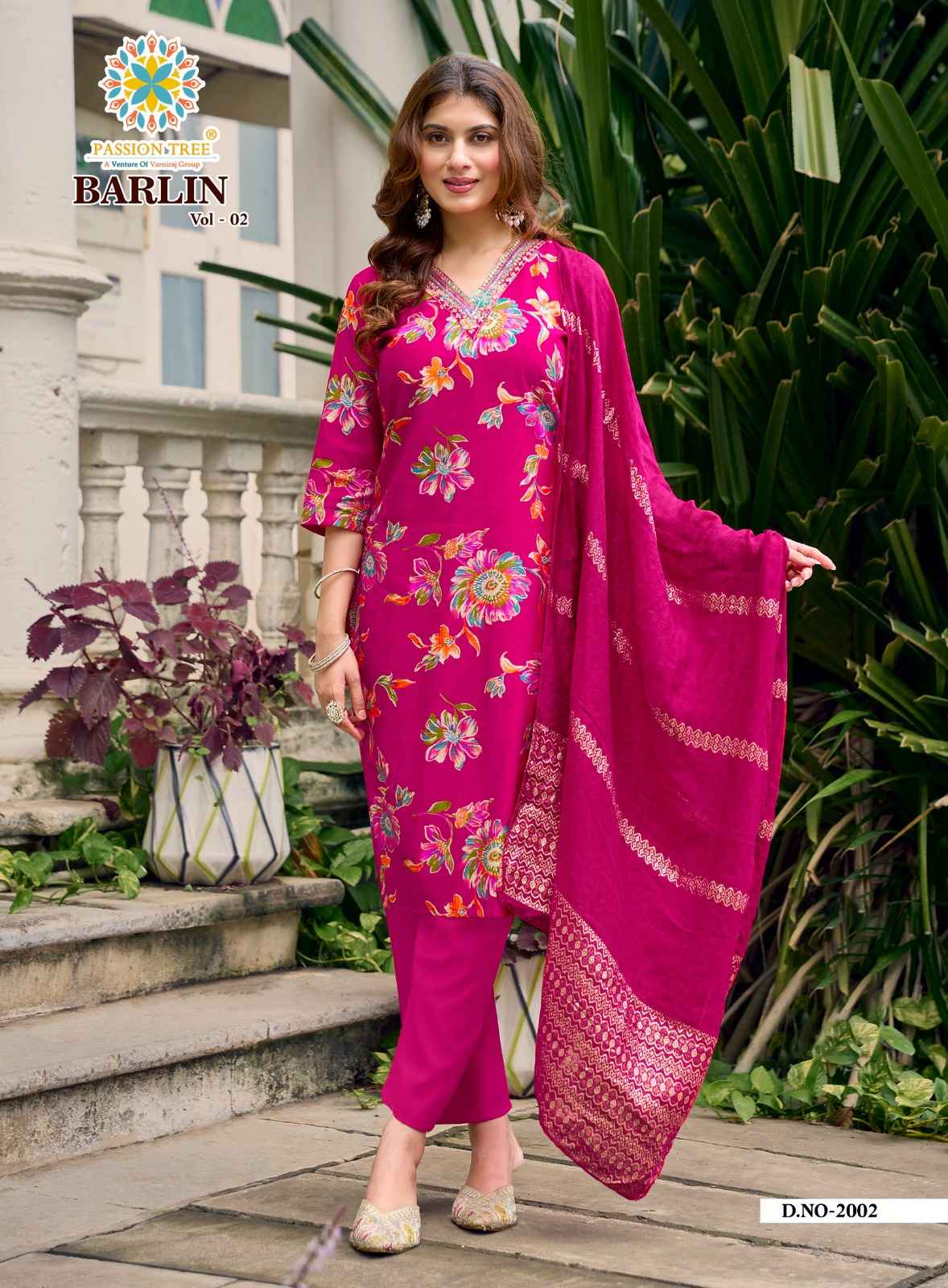Passion Tree Barlin Vol 2 Barlin Kurti Combo 8 pcs Catalogue