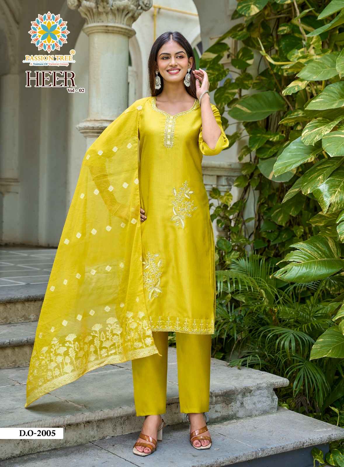 Passion Tree Heer Vol 2 Barlin Kurti Combo 8 pcs Catalogue