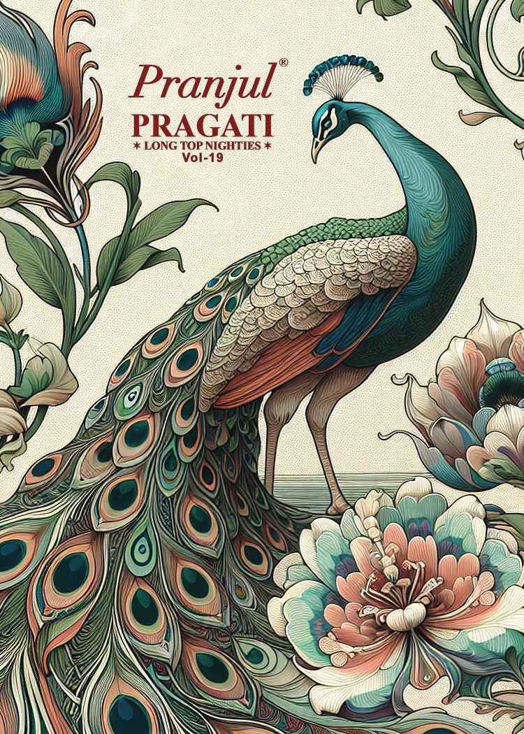 Pranjul Pragati Vol 19 Cotton Nighty 15 pcs Catalogue