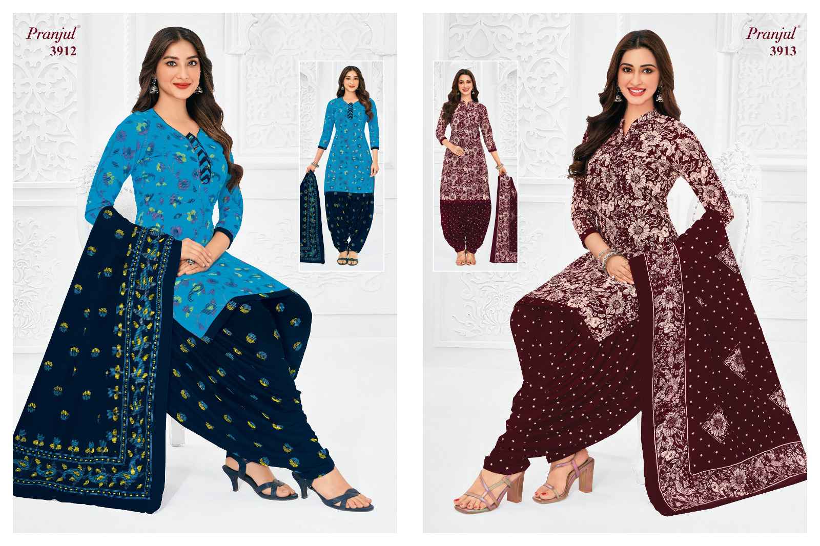 Pranjul Priyanshi Vol 39 Readymade Cotton Dress 30 pcs Catalogue