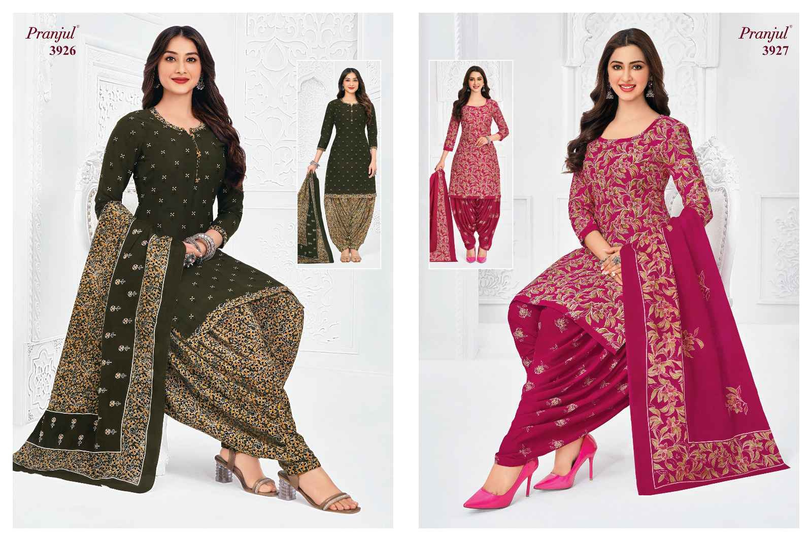Pranjul Priyanshi Vol 39 Readymade Cotton Dress 30 pcs Catalogue