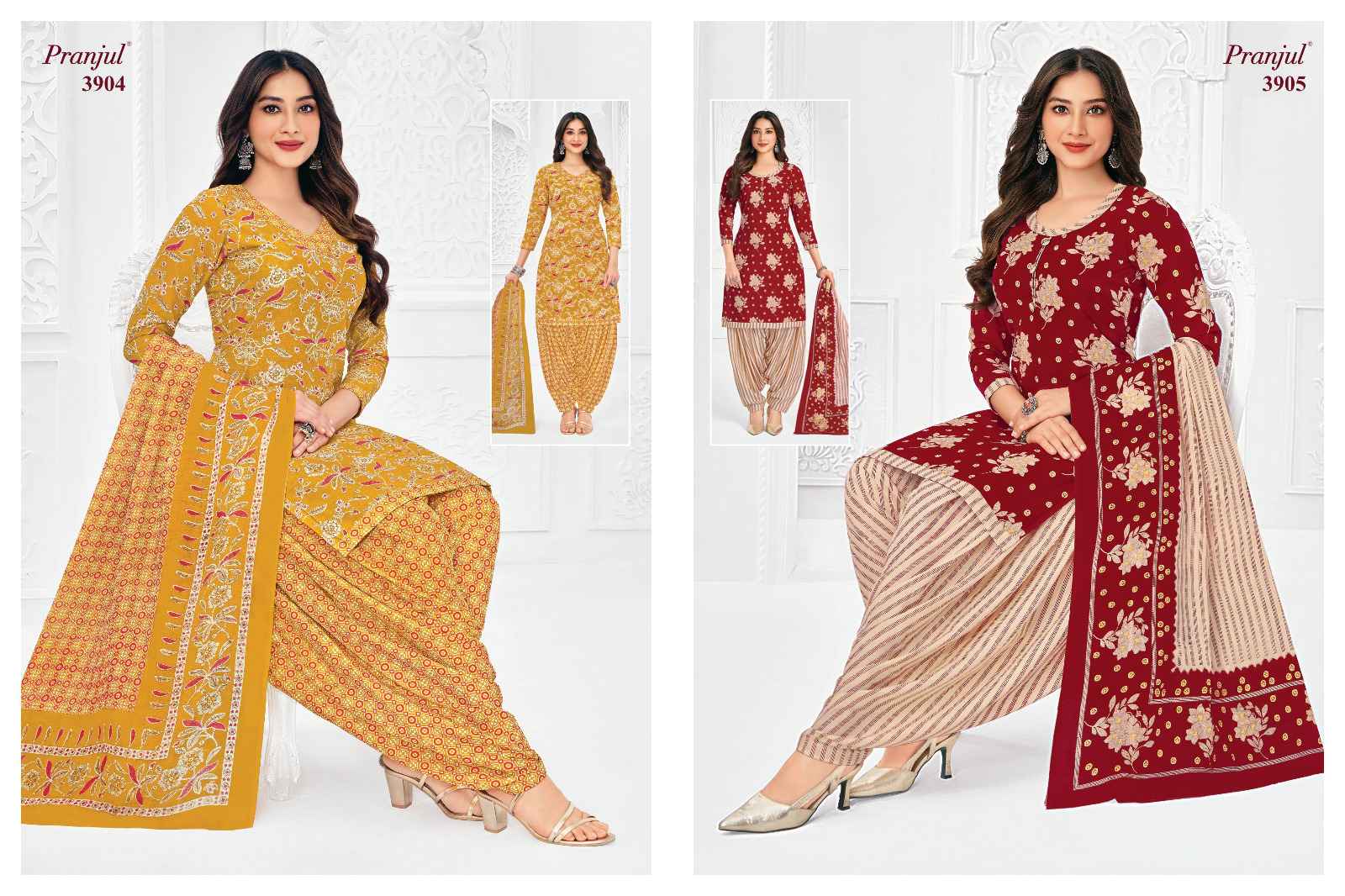 Pranjul Priyanshi Vol 39 Readymade Cotton Dress 30 pcs Catalogue