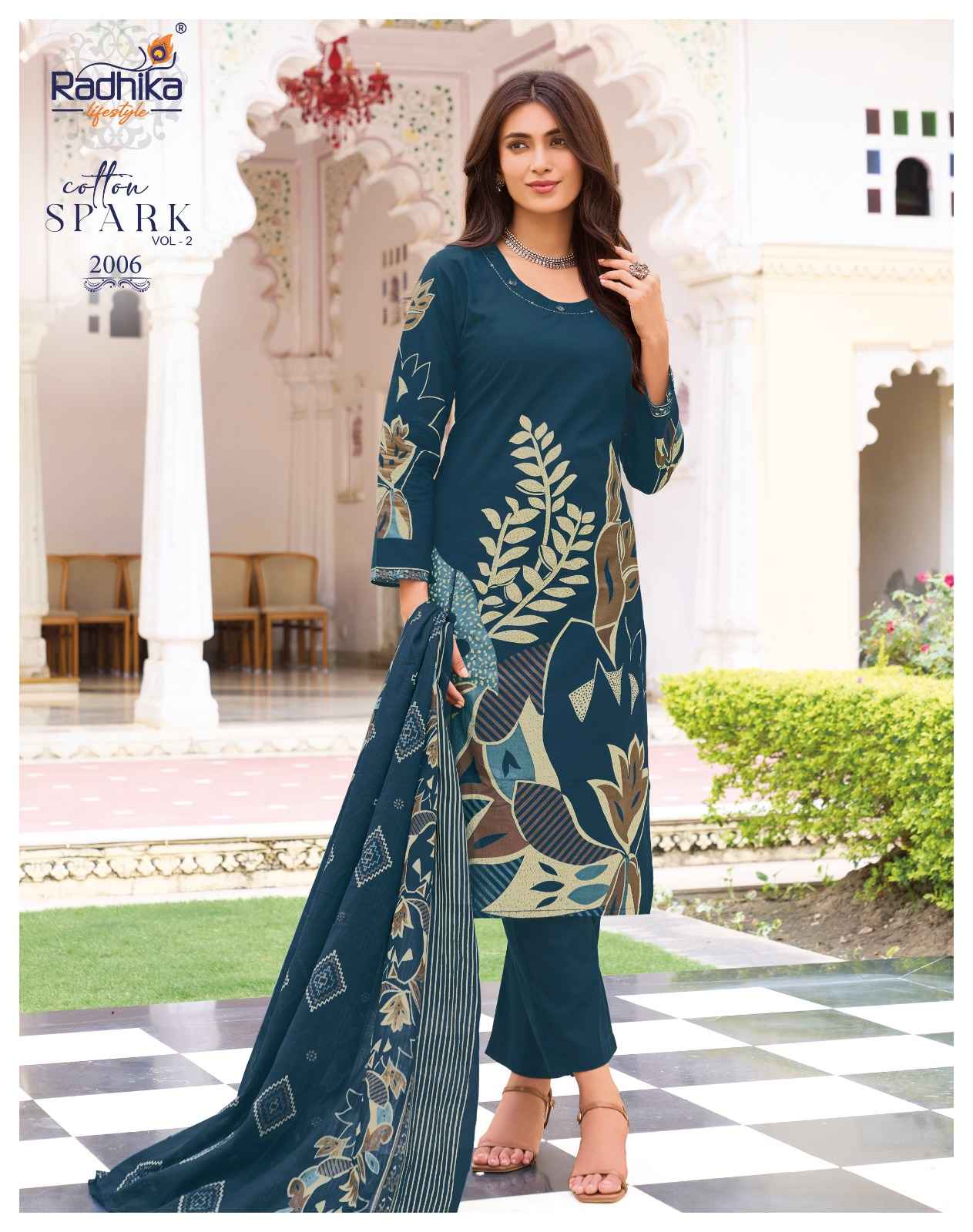 Radhika Lifestyle Cotton Spark Vol 2 Cotton Kurti Combo 8 pcs Catalogue