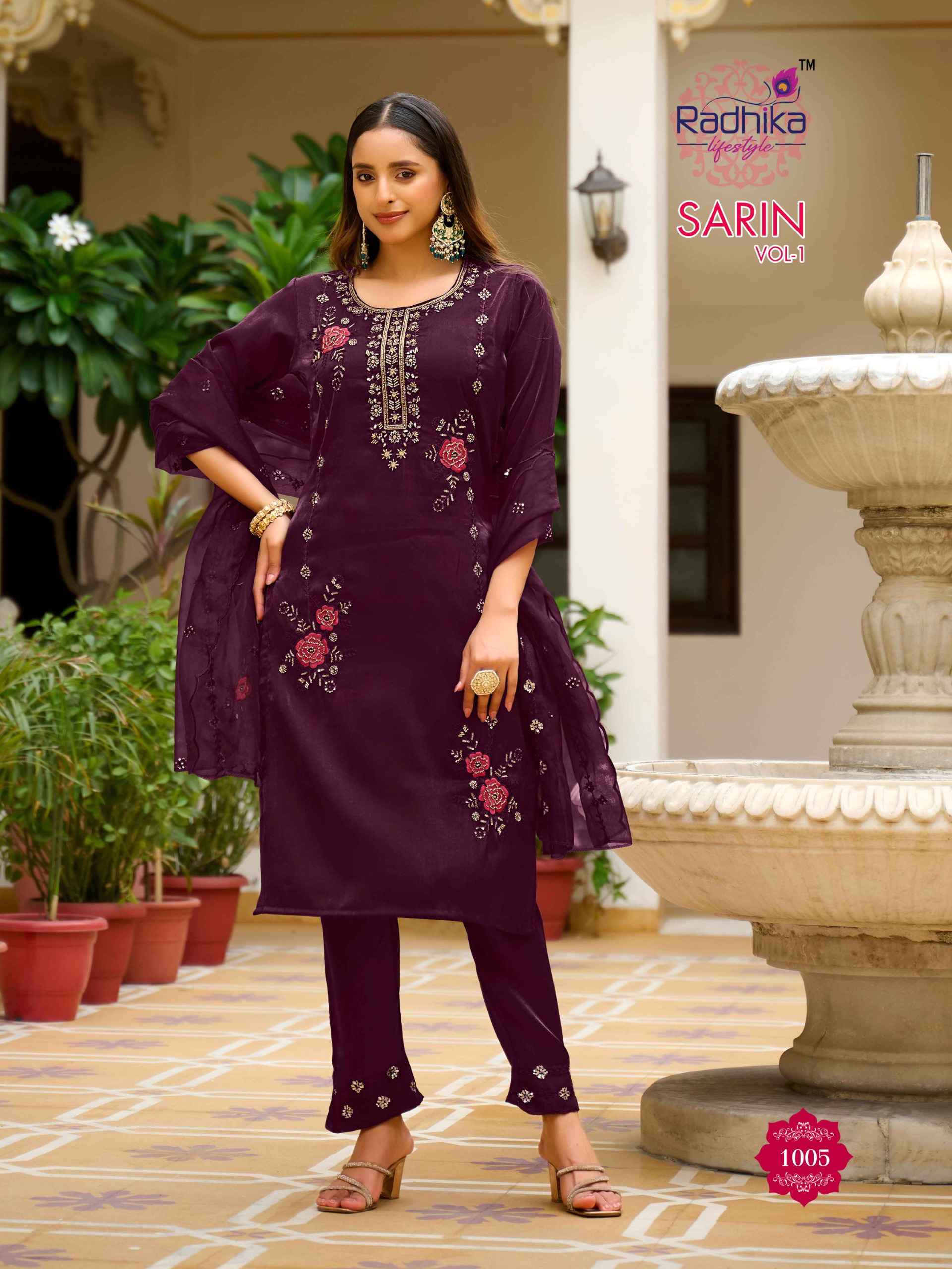 Radhika Lifestyle Sarin Vol 1 Cotton Kurti Combo 6 pcs Catalogue