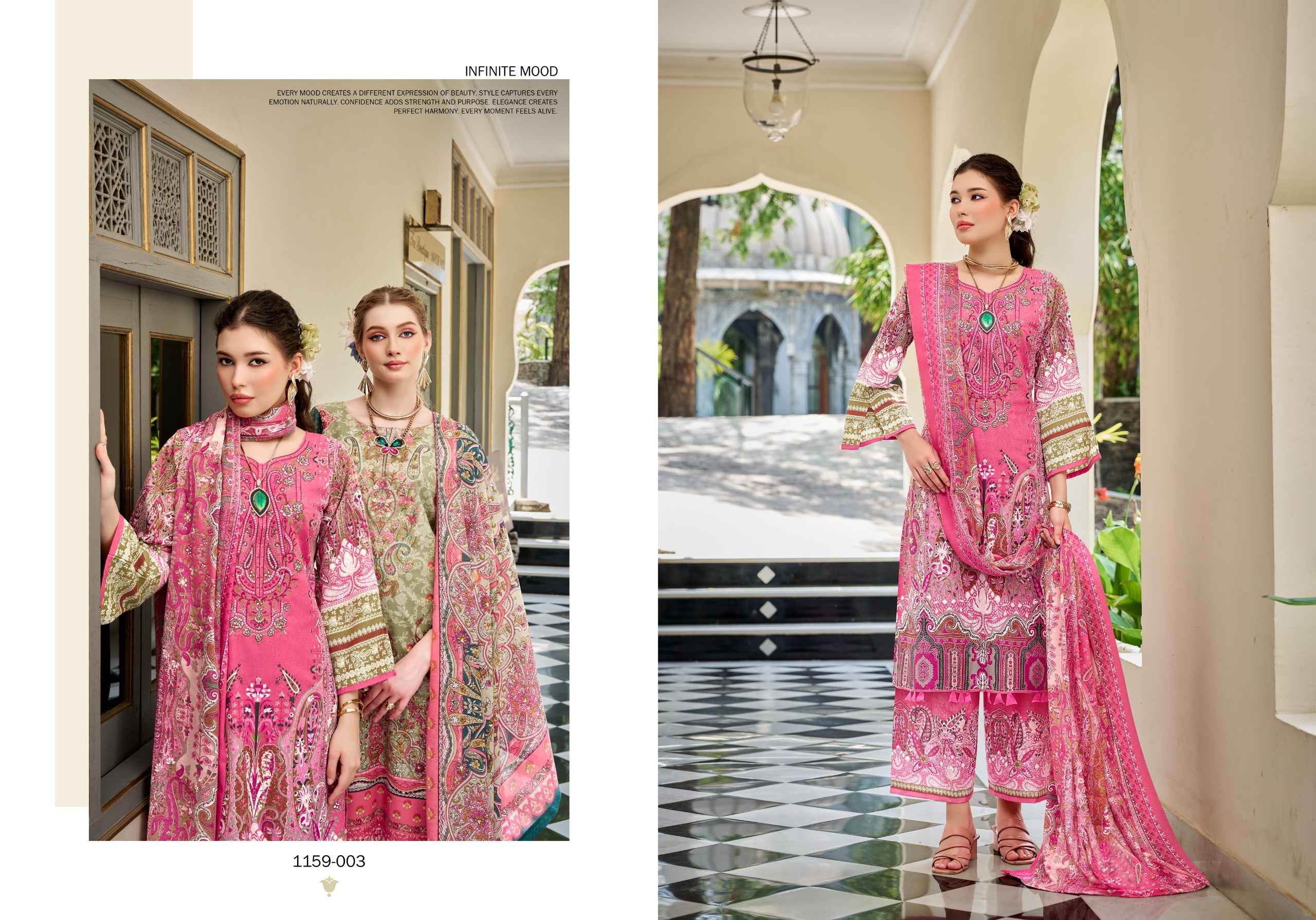 Romani Mahira Vol 10 Cotton Dress Material 8 pcs Catalogue