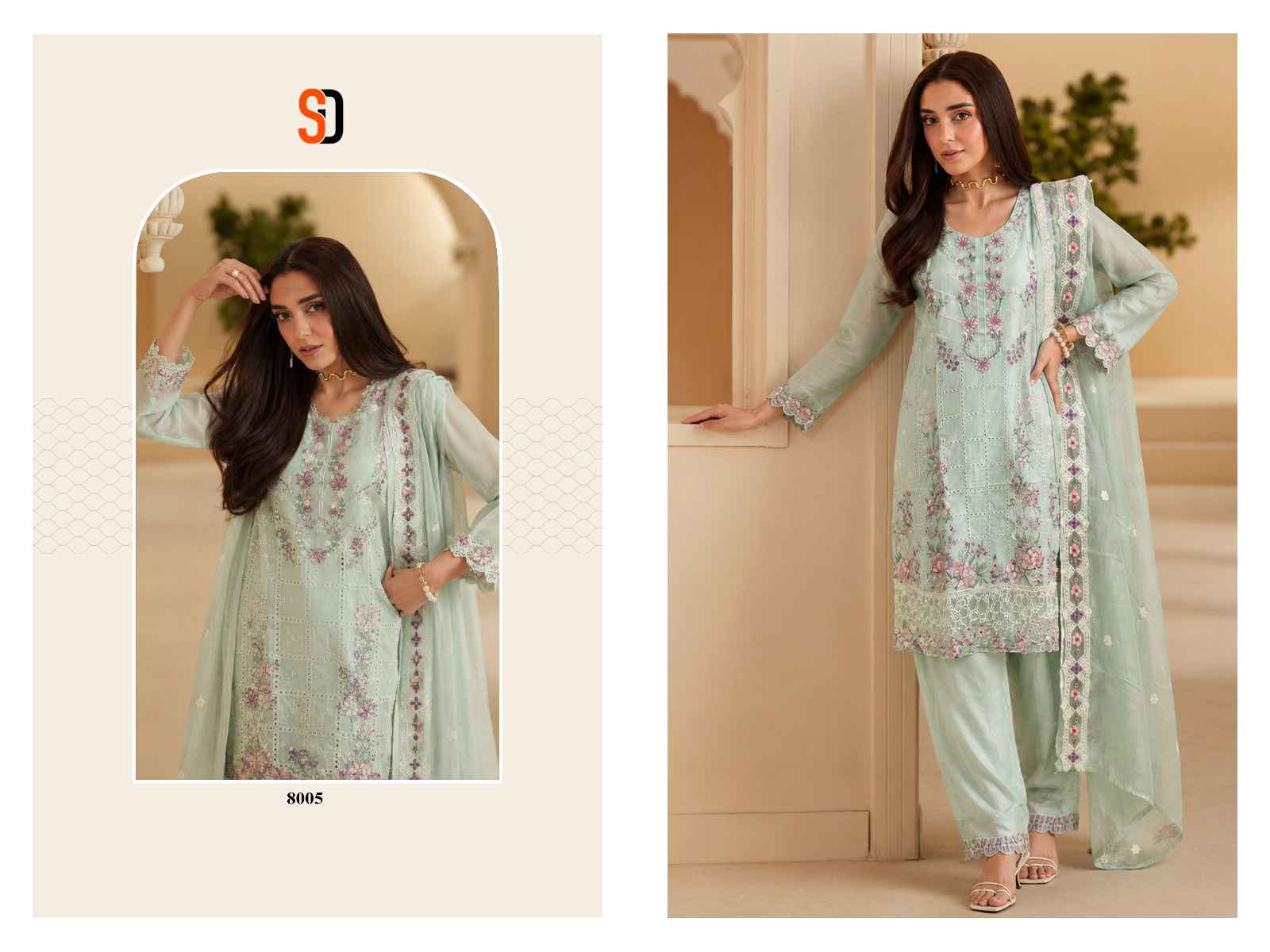 Shraddha Designer Elaf Premium Vol 1 Cotton Dress Material 6 pcs Cataloge