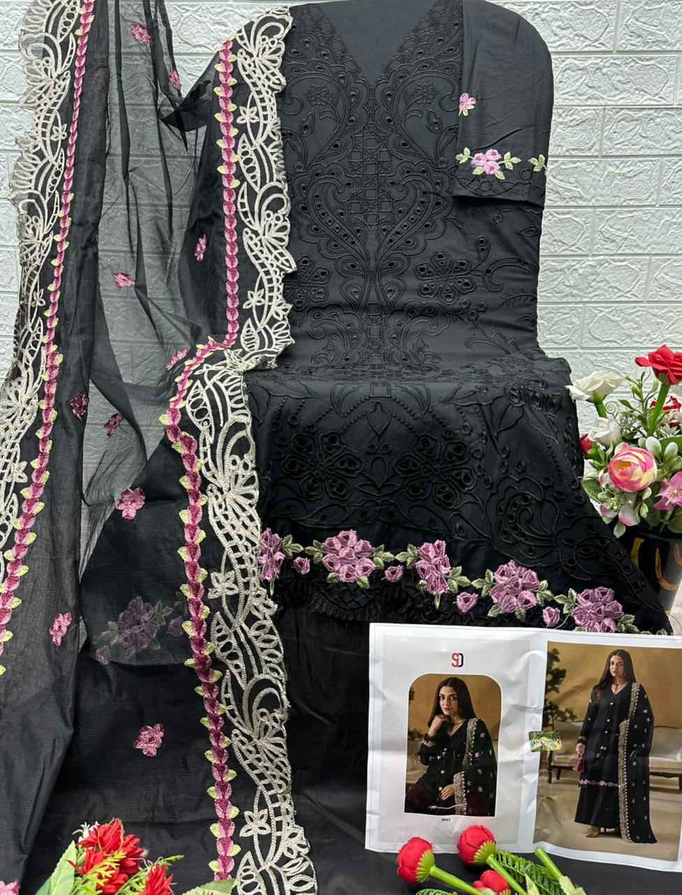 Shraddha Designer Elaf Premium Vol 1 Cotton Dress Material 6 pcs Cataloge