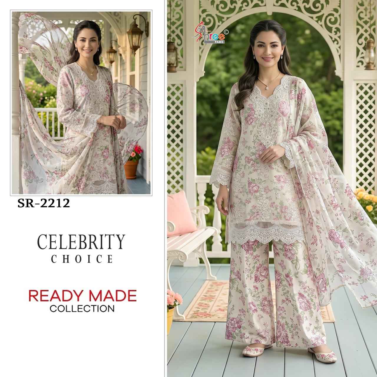 Shree Fabs Celebrity Choice Readymade Siffon Dress 4 pcs Catalogue
