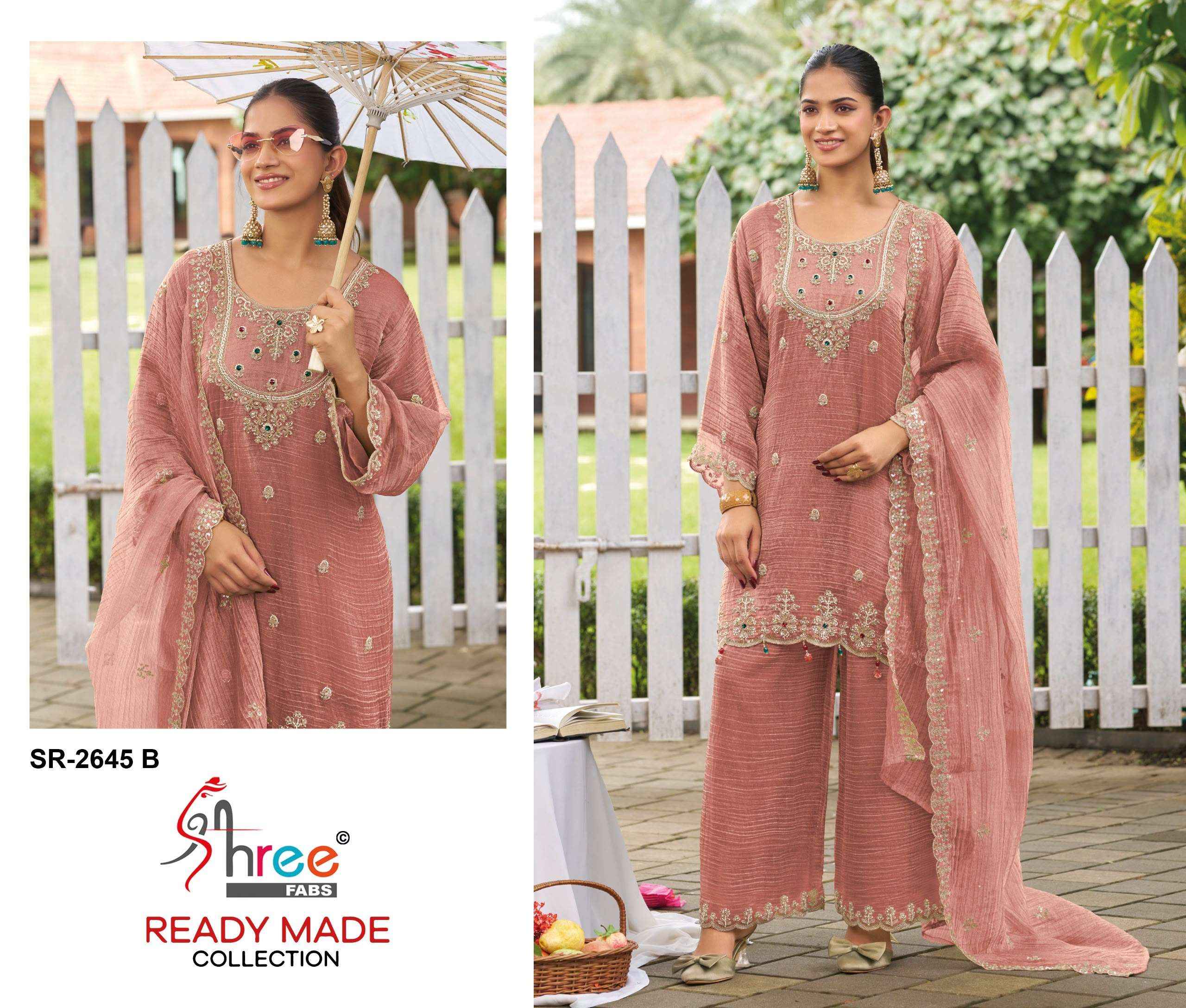 Shree Fabs SR 2645 Readymade Viscose Dress 4 pcs Catalogue