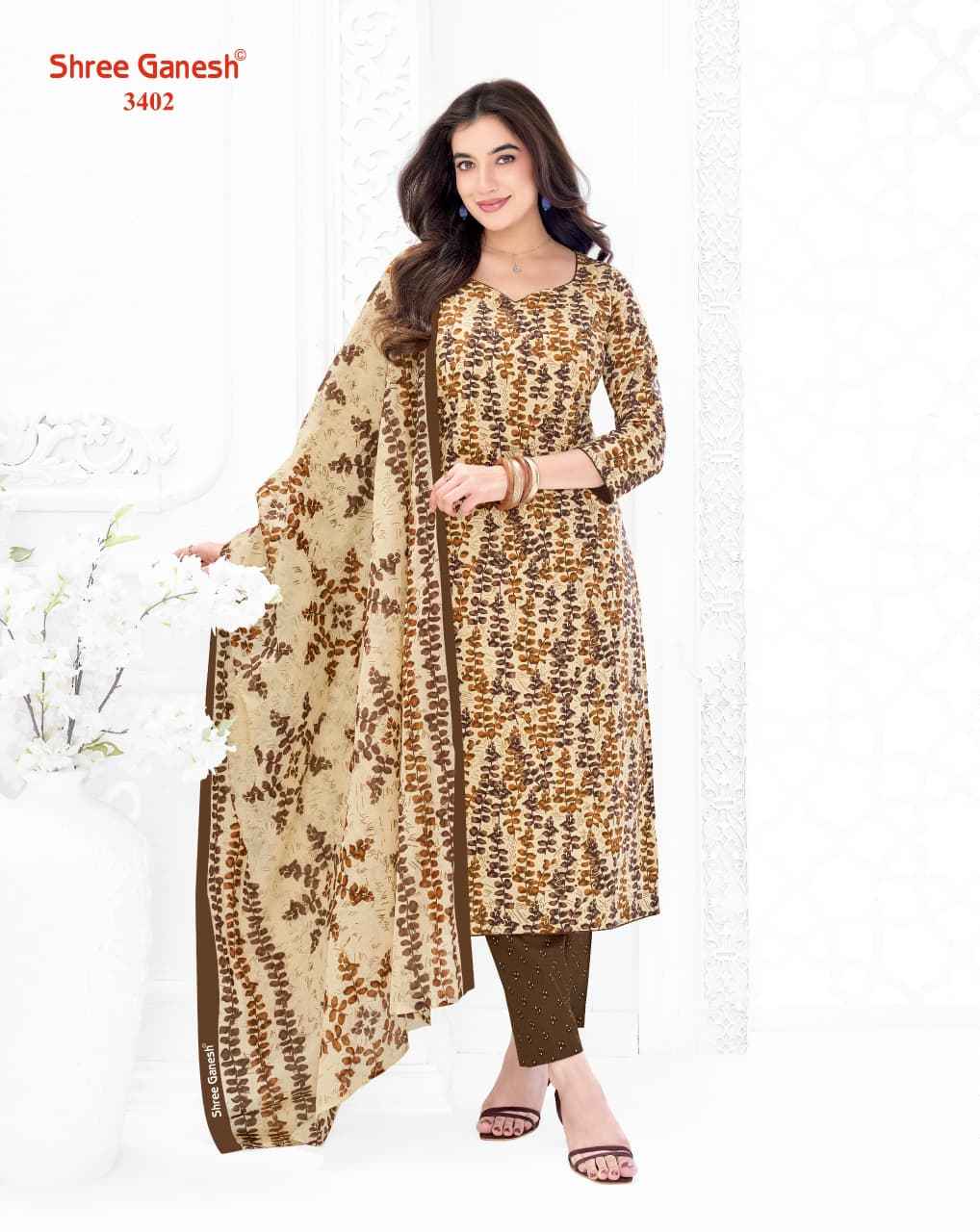 Shree Ganesh Samaiyra Vol 24 Cotton Dress Material 20 pcs catalog
