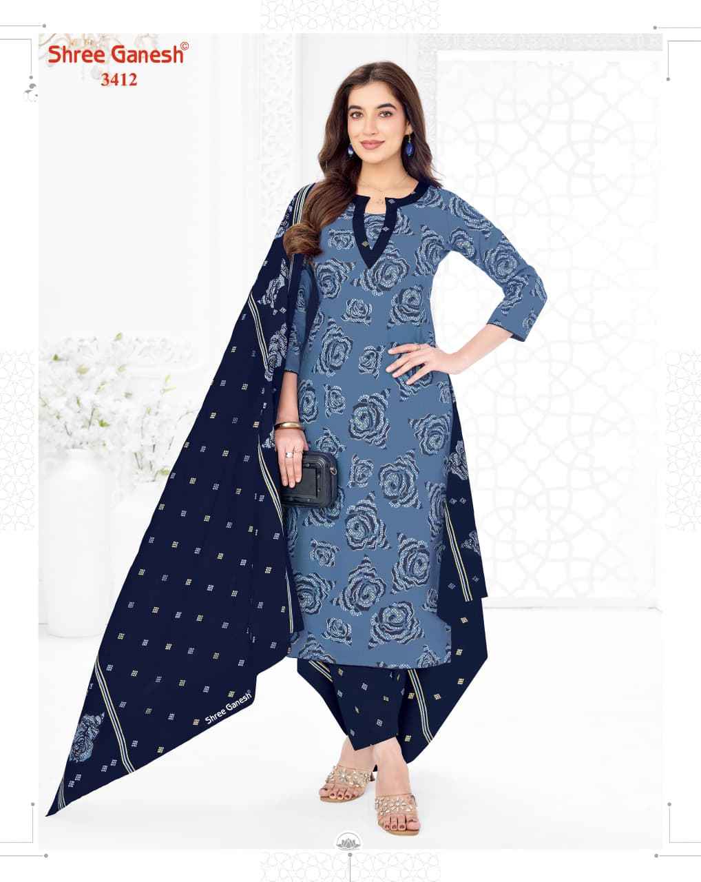 Shree Ganesh Samaiyra Vol 24 Cotton Dress Material 20 pcs catalog