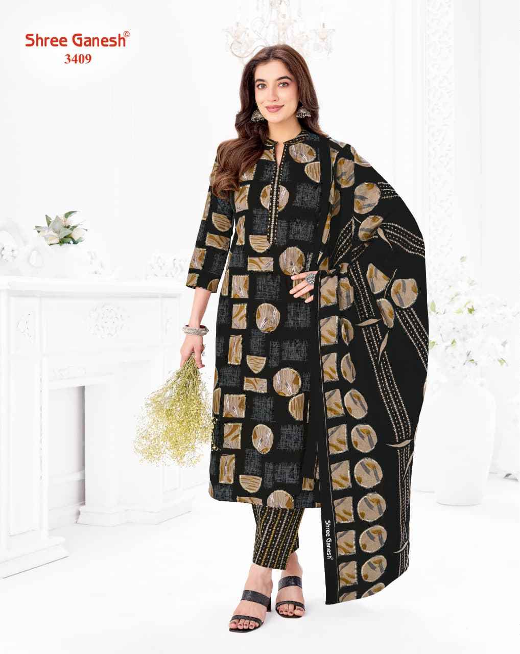 Shree Ganesh Samaiyra Vol 24 Cotton Dress Material 20 pcs catalog