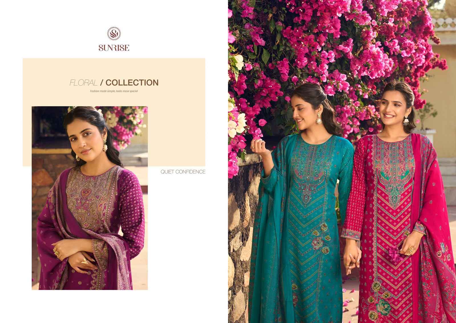 Sunrise Shilpa Vol 9 Jam Satin Dress Material 8 pcs Catalogue