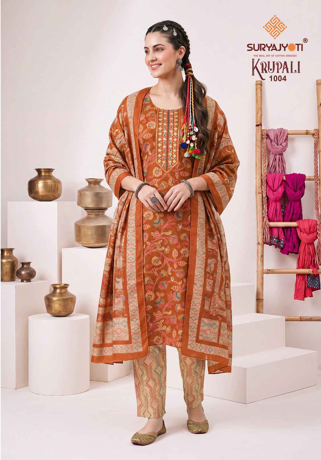 Suryajyoti Krupali Vol 1 Readymade Capsule Dress 10 Pcs Catalouge
