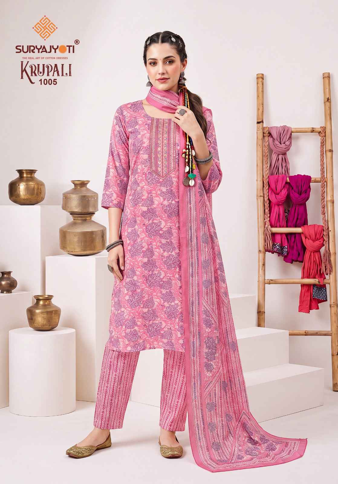 Suryajyoti Krupali Vol 1 Readymade Capsule Dress 10 Pcs Catalouge