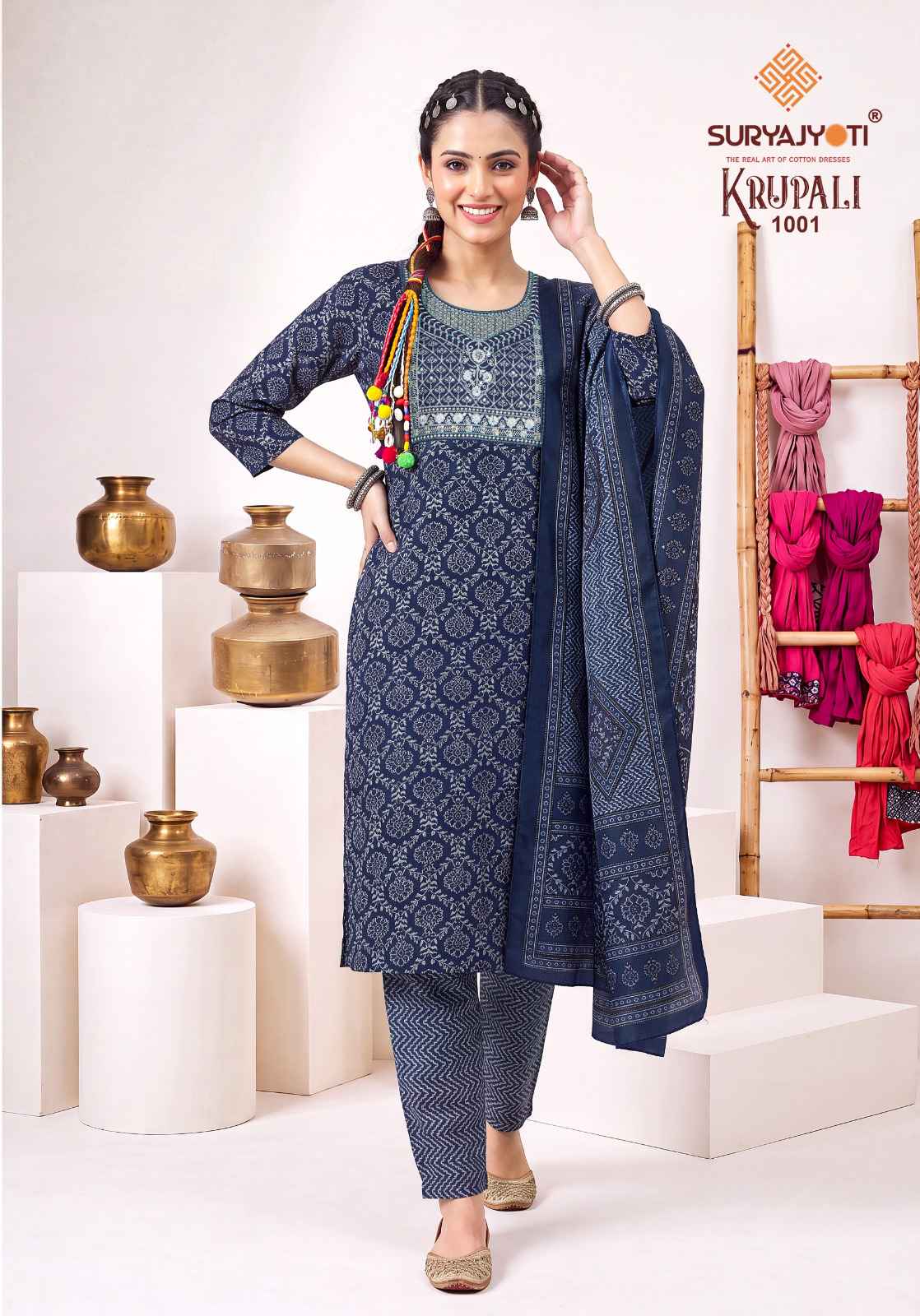 Suryajyoti Krupali Vol 1 Readymade Capsule Dress 10 Pcs Catalouge