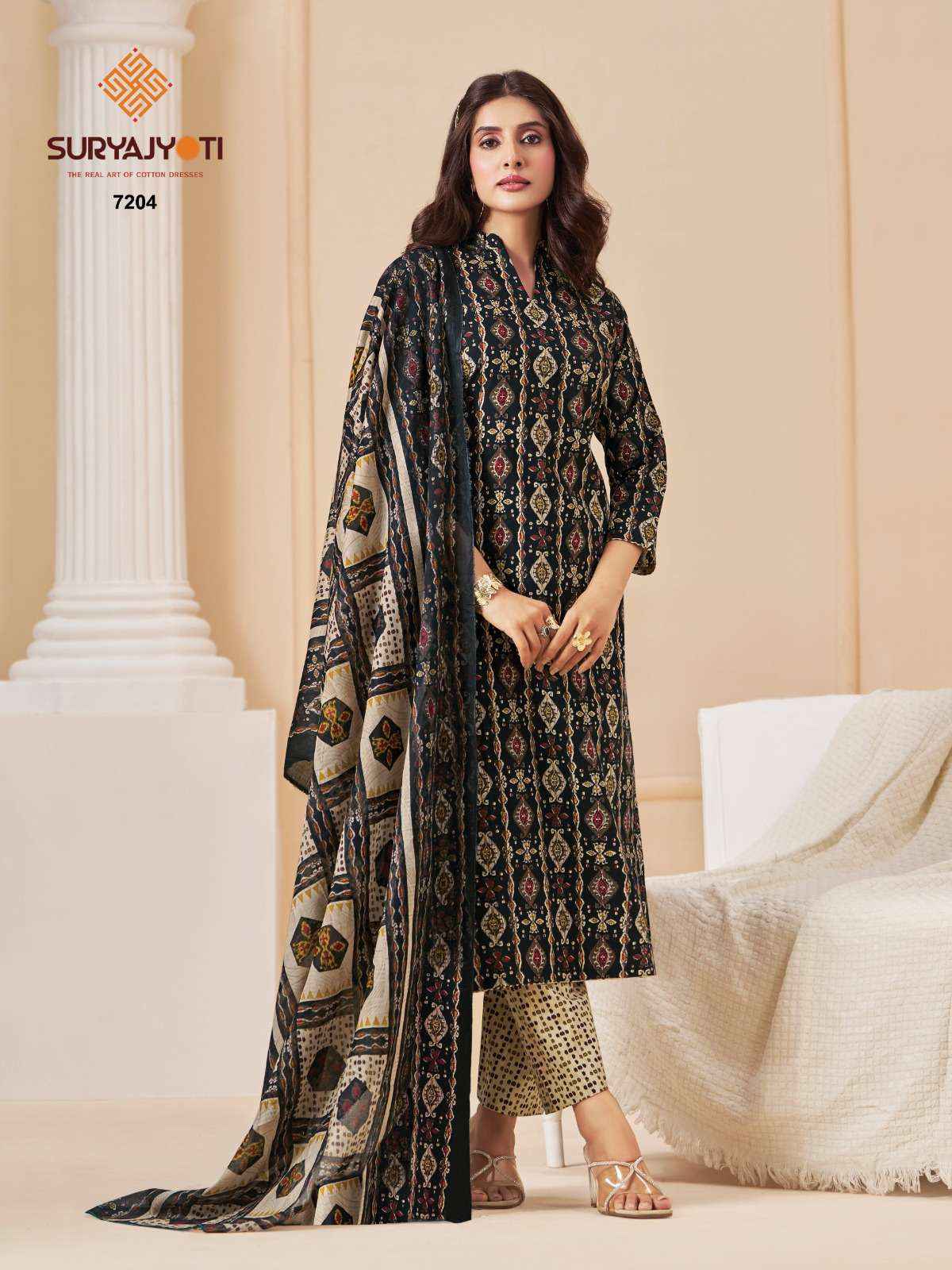 Suryajyoti Trendy Cotton Vol 72 Readymade Cotton Dress 20 pcs Catalogue
