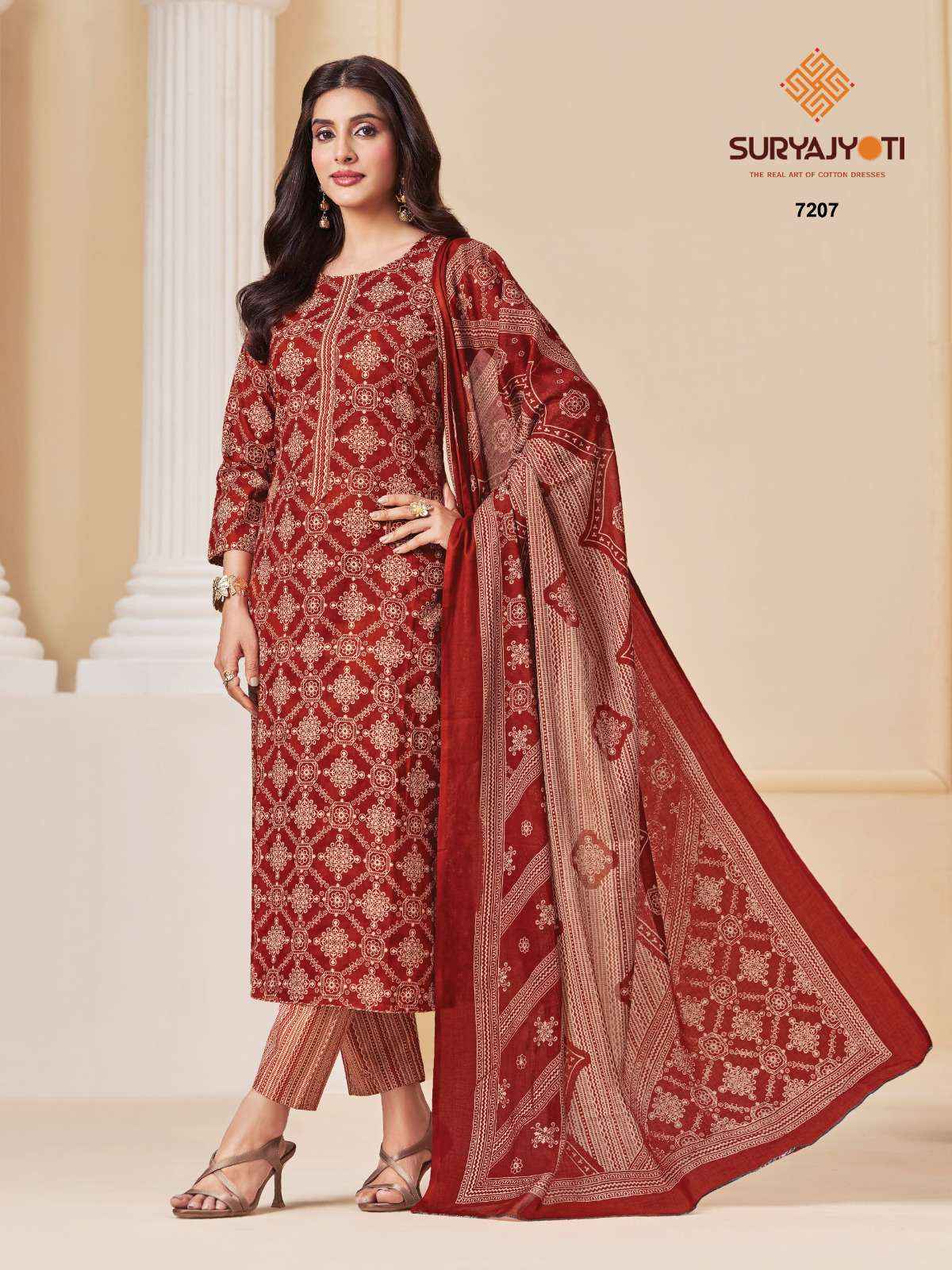 Suryajyoti Trendy Cotton Vol 72 Readymade Cotton Dress 20 pcs Catalogue