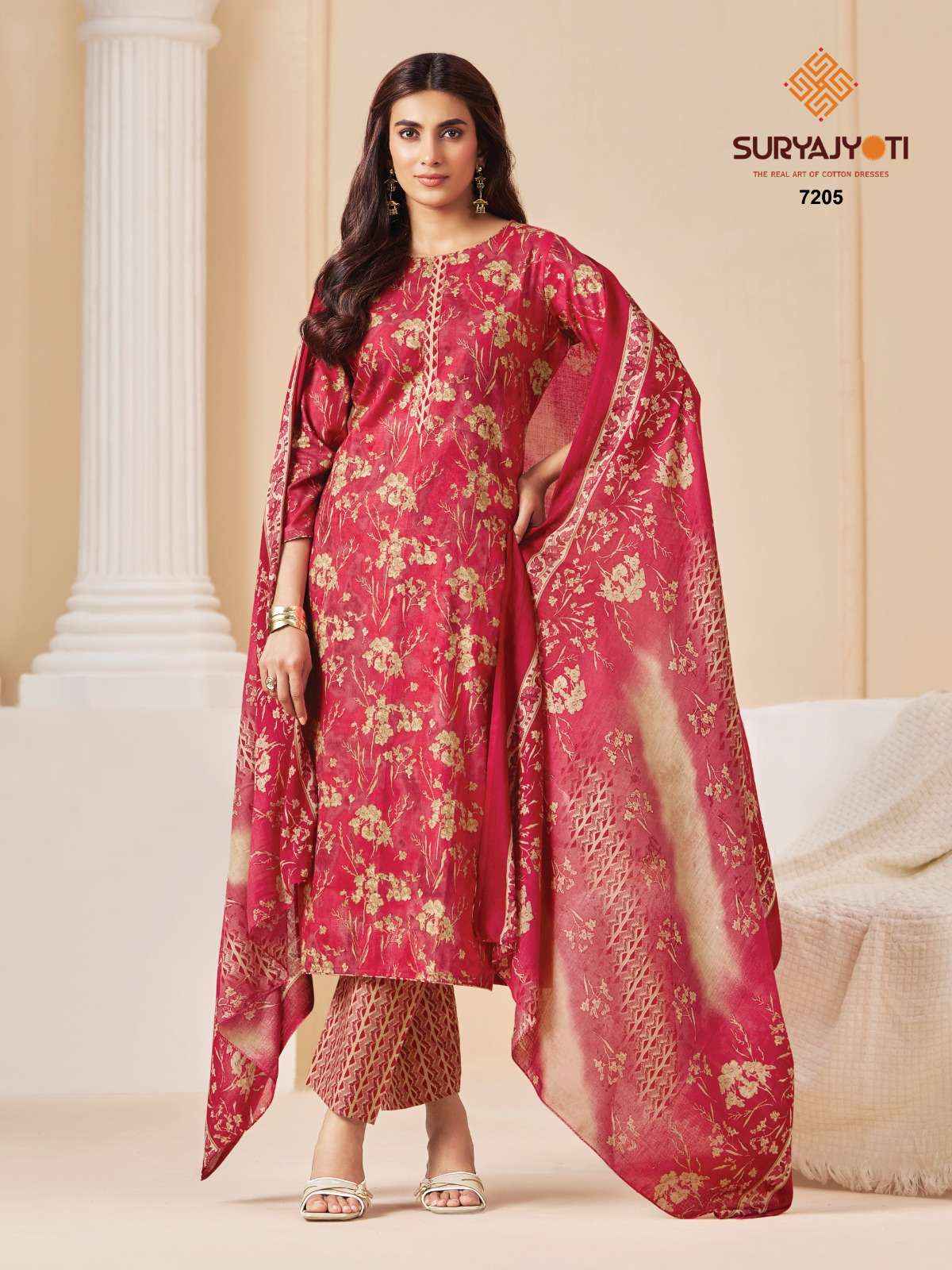Suryajyoti Trendy Cotton Vol 72 Readymade Cotton Dress 20 pcs Catalogue