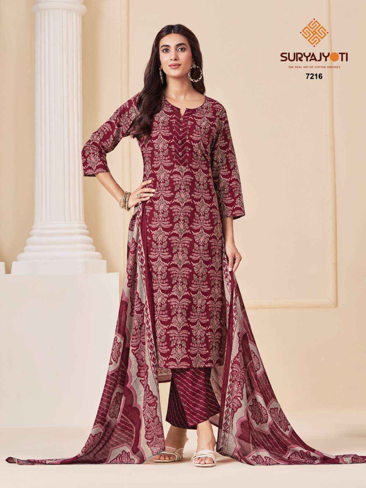 Suryajyoti Trendy Cotton Vol 72 Readymade Cotton Dress 20 pcs Catalogue