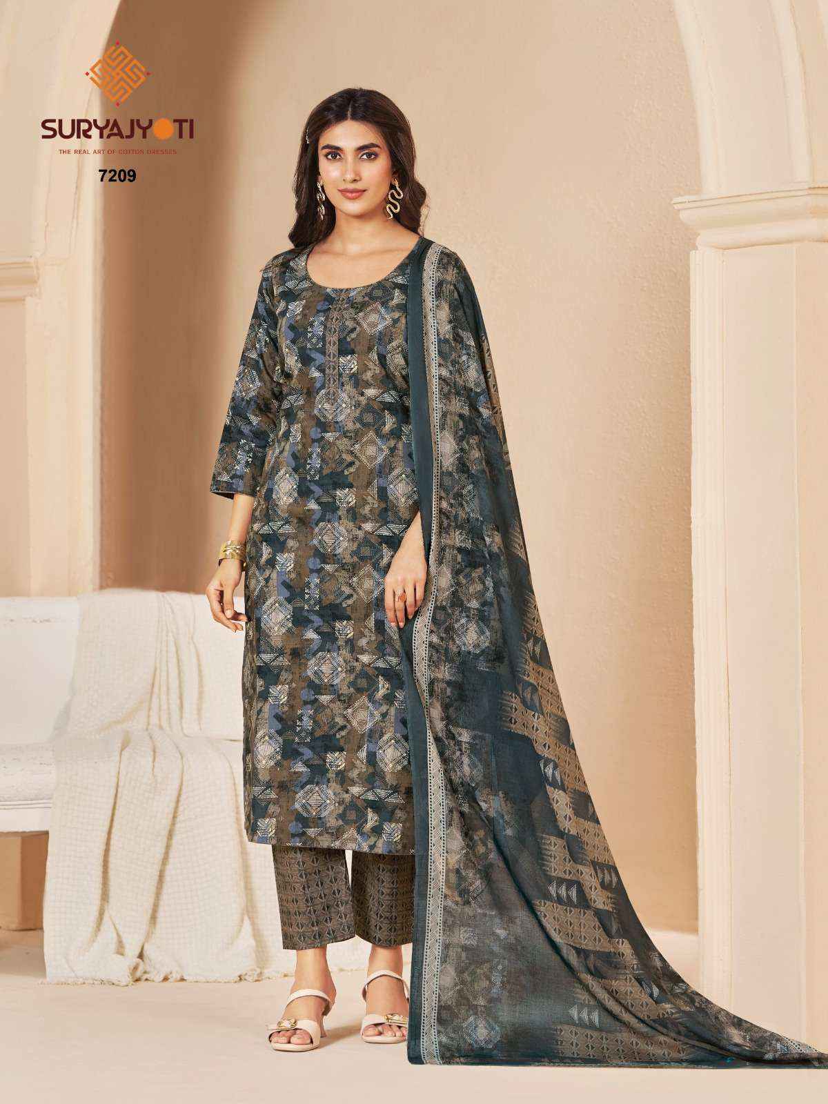 Suryajyoti Trendy Cotton Vol 72 Readymade Cotton Dress 20 pcs Catalogue