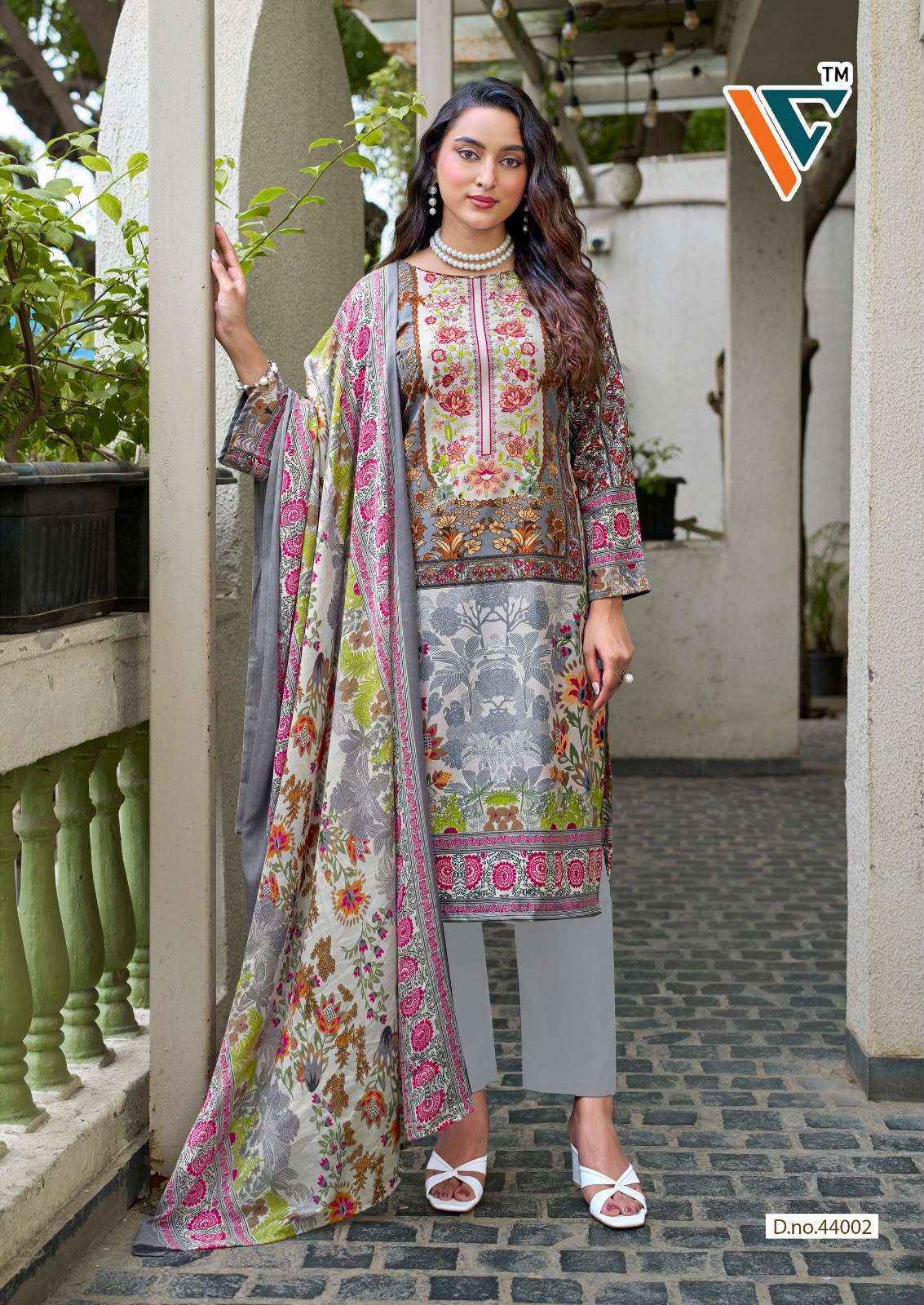 Vandana Creation Karachi King Vol 44 Cotton Dress Material 8 pcs Catalogue