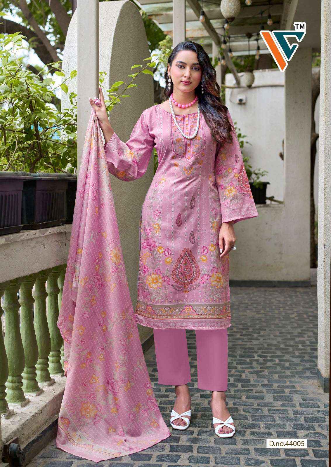 Vandana Creation Karachi King Vol 44 Cotton Dress Material 8 pcs Catalogue