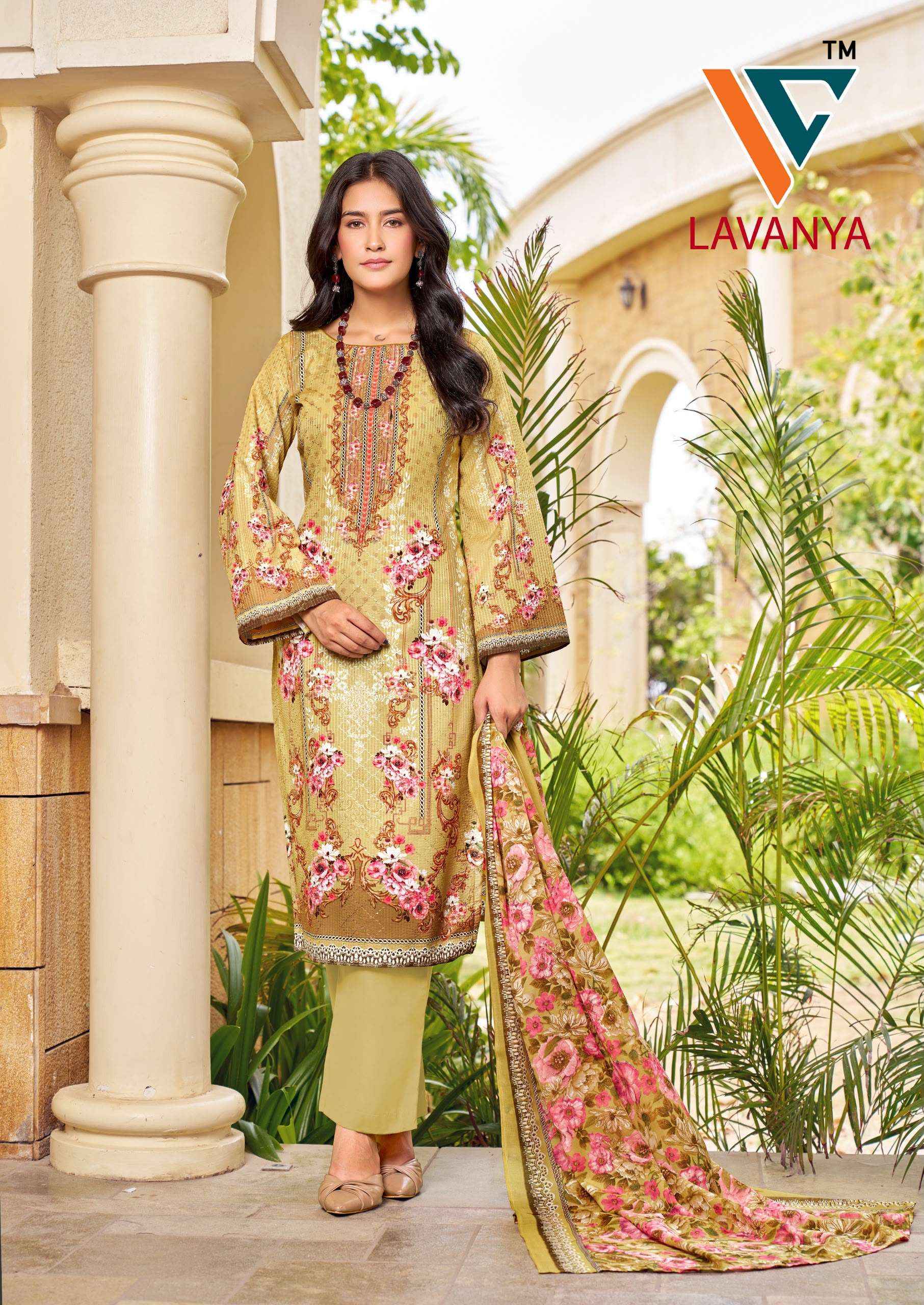 Vandana Creation Lavanya Vol 1 Cotton Dress Material 8 pcs Catalogue