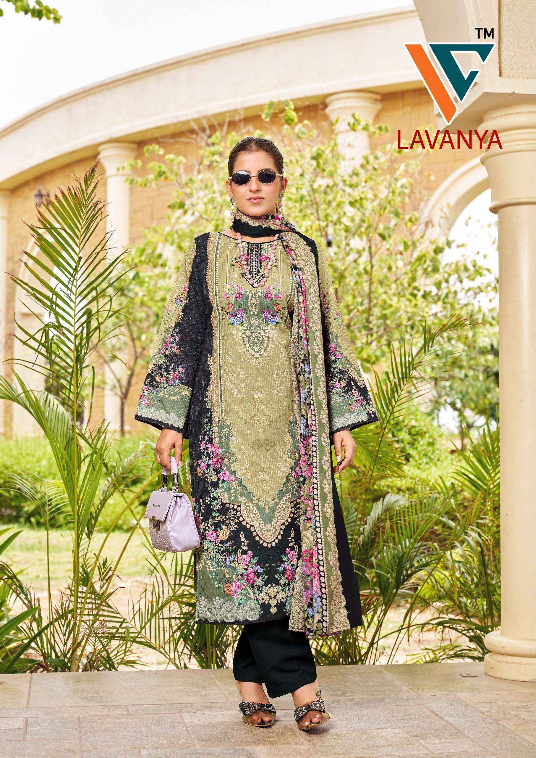 Vandana Creation Lavanya Vol 1 Cotton Dress Material 8 pcs Catalogue
