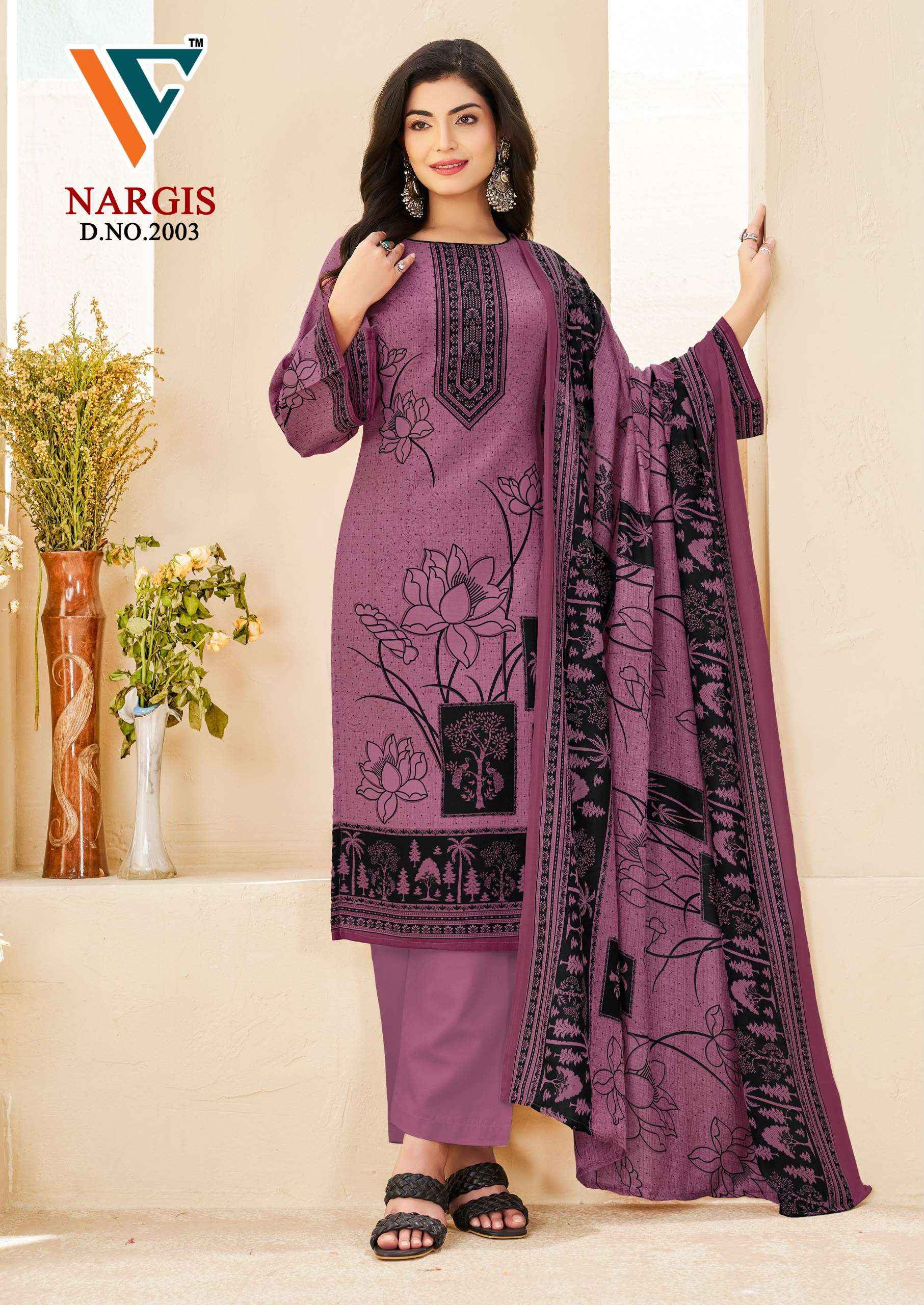 Vandana Creation Nargis Vol 2 Cotton Dress Material 8 pcs Catalogue
