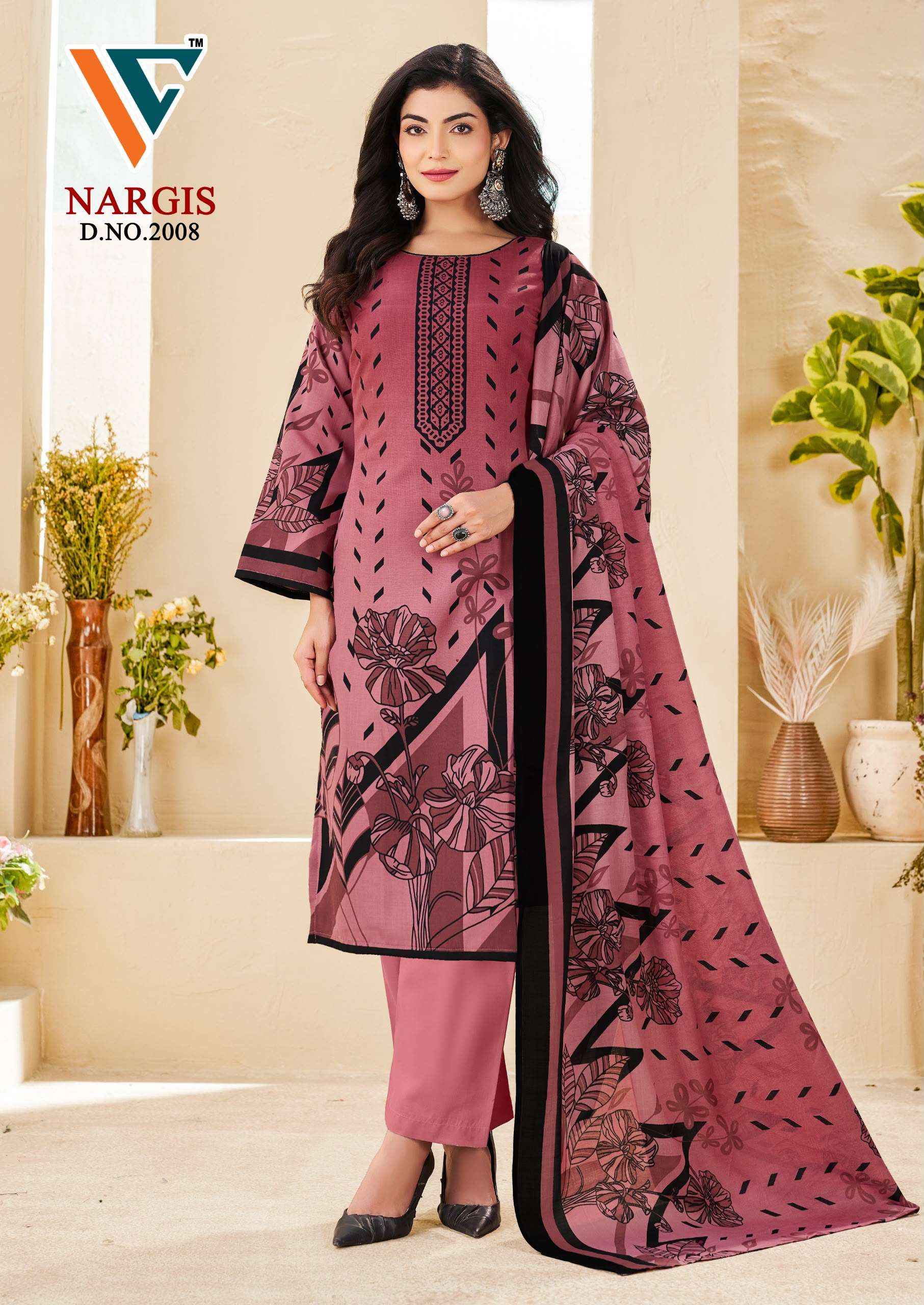 Vandana Creation Nargis Vol 2 Cotton Dress Material 8 pcs Catalogue
