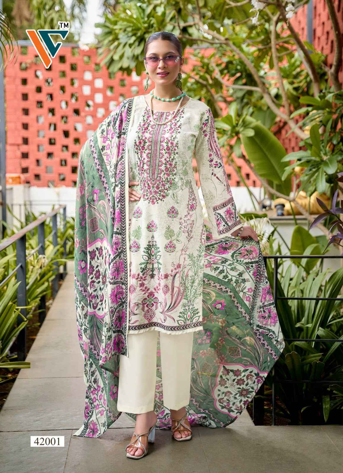 Vandana Creation Ruhani‎‎ Vol 42 Cotton Dress Material 8 pcs Catalogue