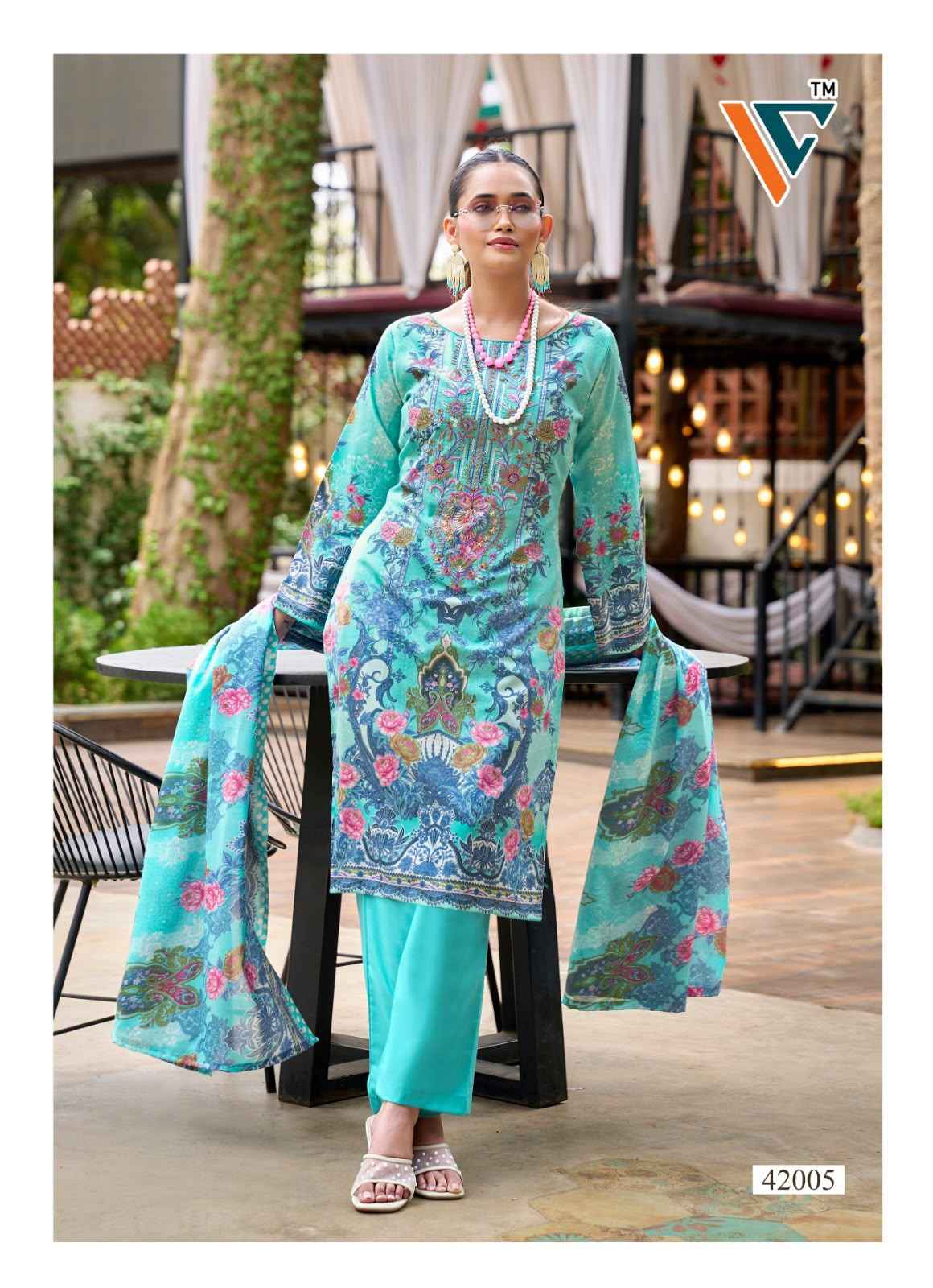 Vandana Creation Ruhani‎‎ Vol 42 Cotton Dress Material 8 pcs Catalogue