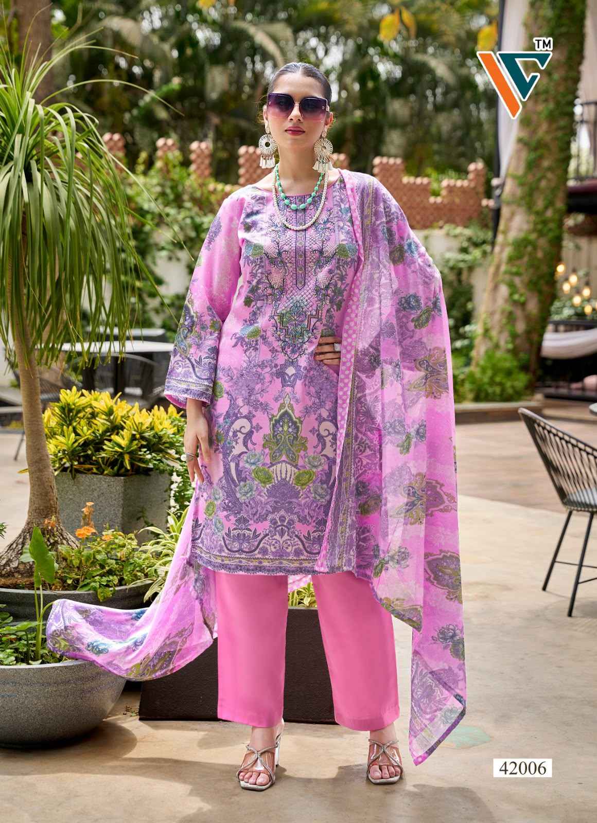 Vandana Creation Ruhani‎‎ Vol 42 Cotton Dress Material 8 pcs Catalogue