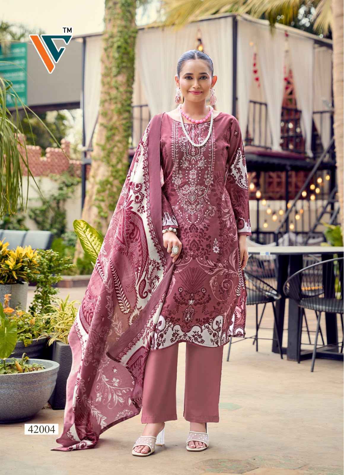 Vandana Creation Ruhani‎‎ Vol 42 Cotton Dress Material 8 pcs Catalogue