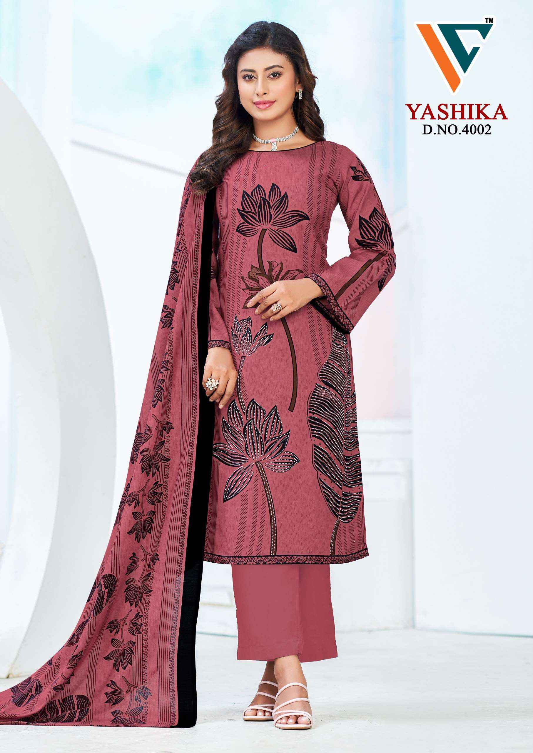Vandana Creation Yashika Vol 4 Cotton Dress Material 8 pcs Catalogue