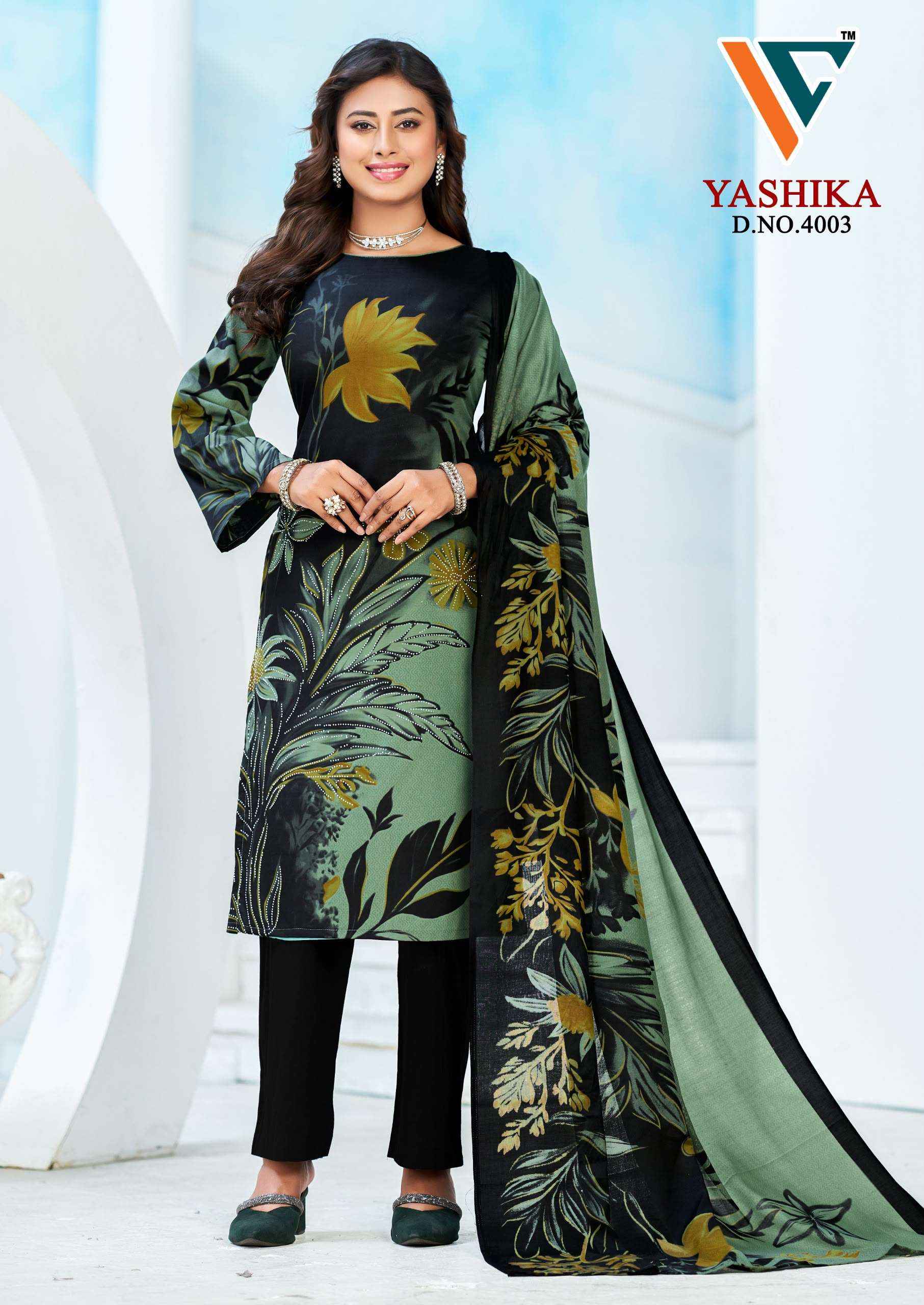 Vandana Creation Yashika Vol 4 Cotton Dress Material 8 pcs Catalogue