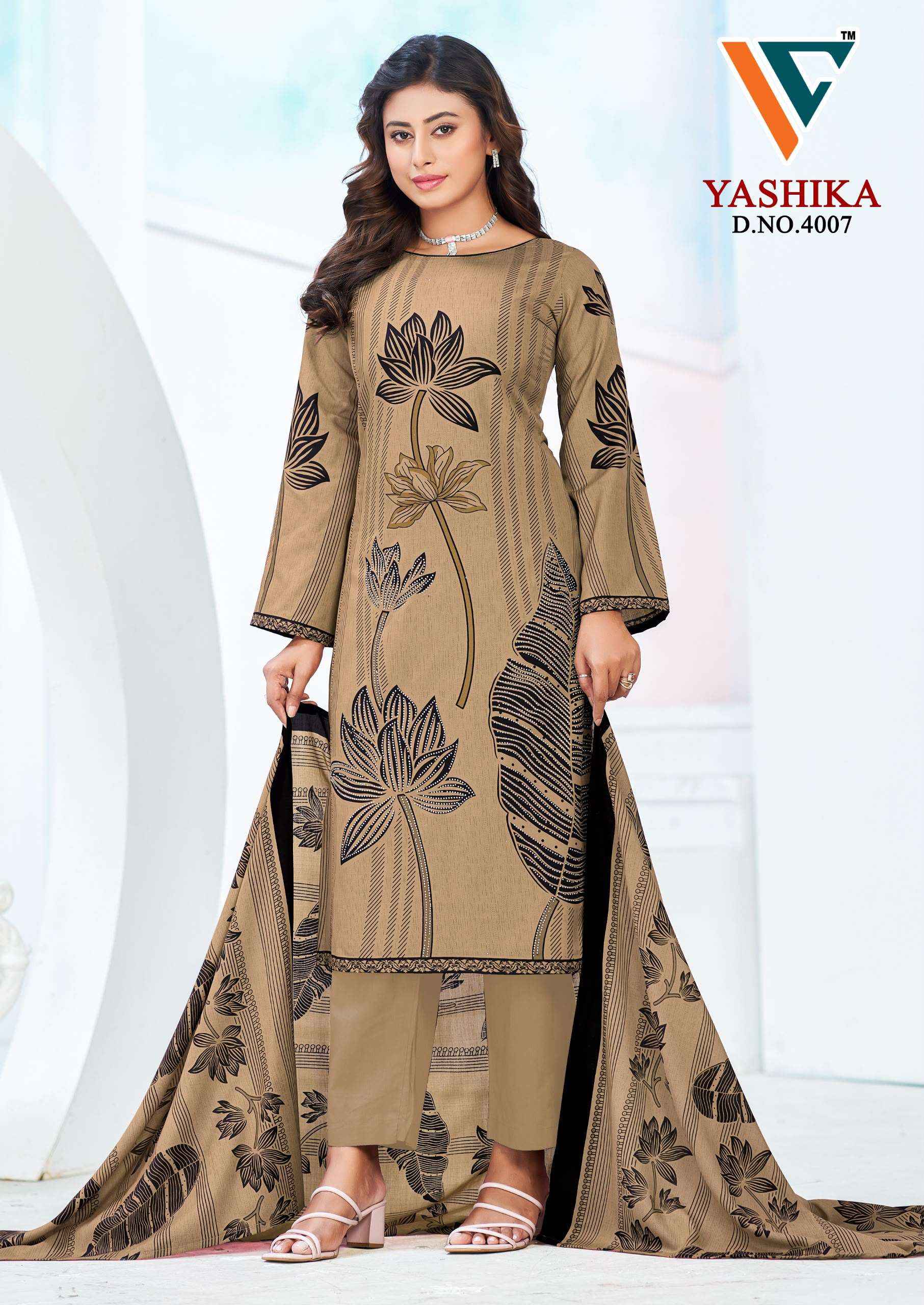 Vandana Creation Yashika Vol 4 Cotton Dress Material 8 pcs Catalogue